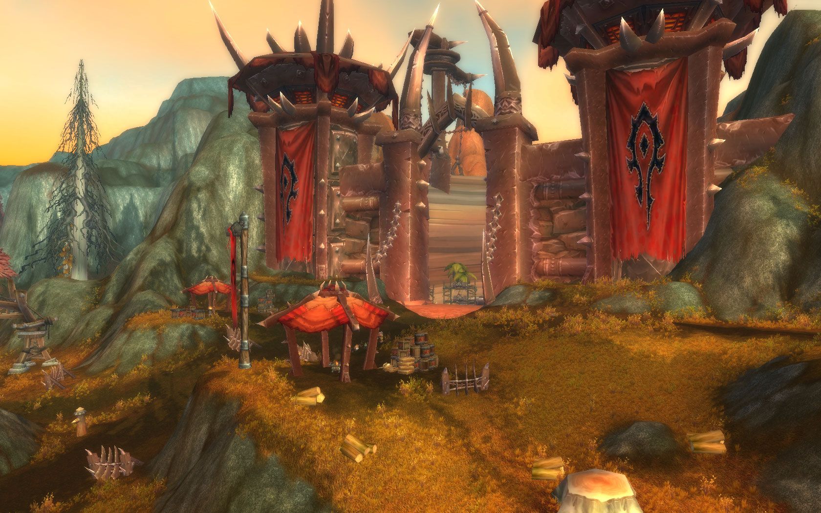 1680x1050 Orgrimmar. The Beta Blast