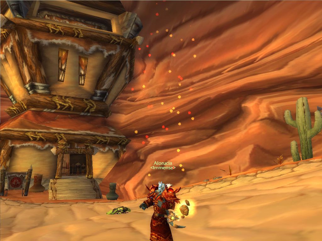 1024x768 Alliance in Orgrimmar wow screenshot