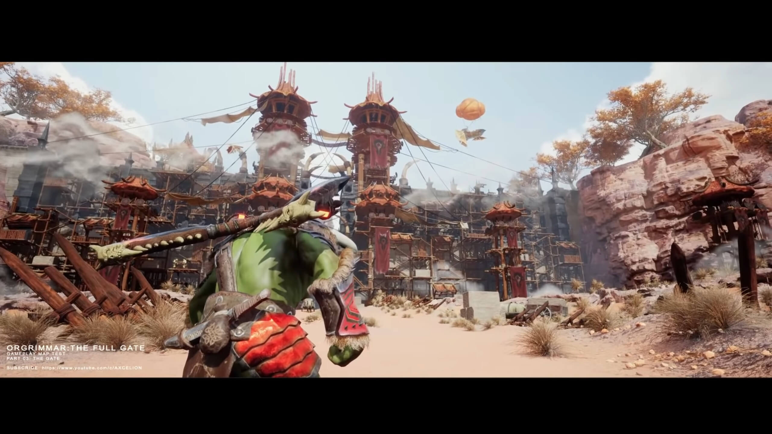 2560x1440 Take a look at World of Warcraft's Gates of Orgrimmar in Unreal Engine 5