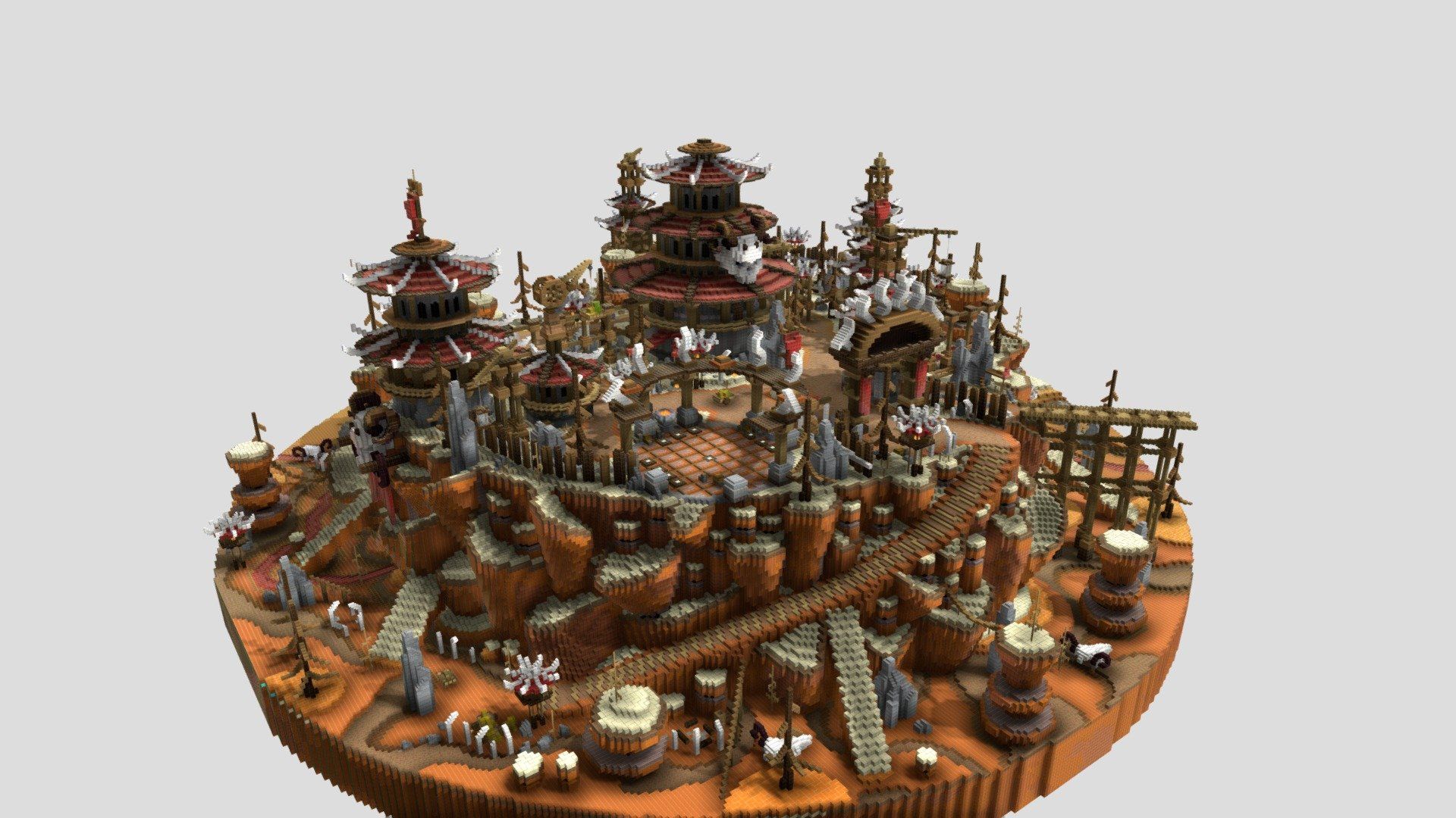 1920x1080 Orgrimmar Arena model by AizenessTeam [b72dd0f]
