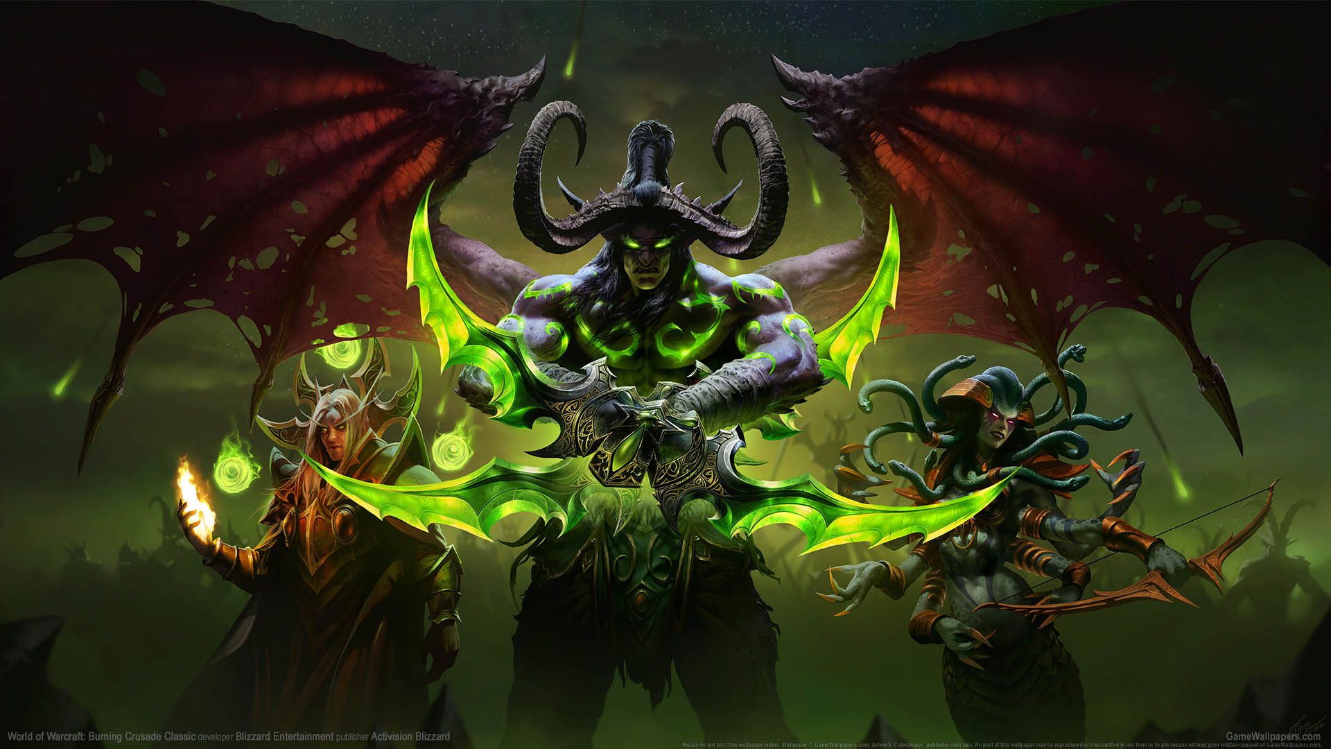 1920x1080 World of Warcraft: Burning Crusade Classic wallpaper 01 1920x1080