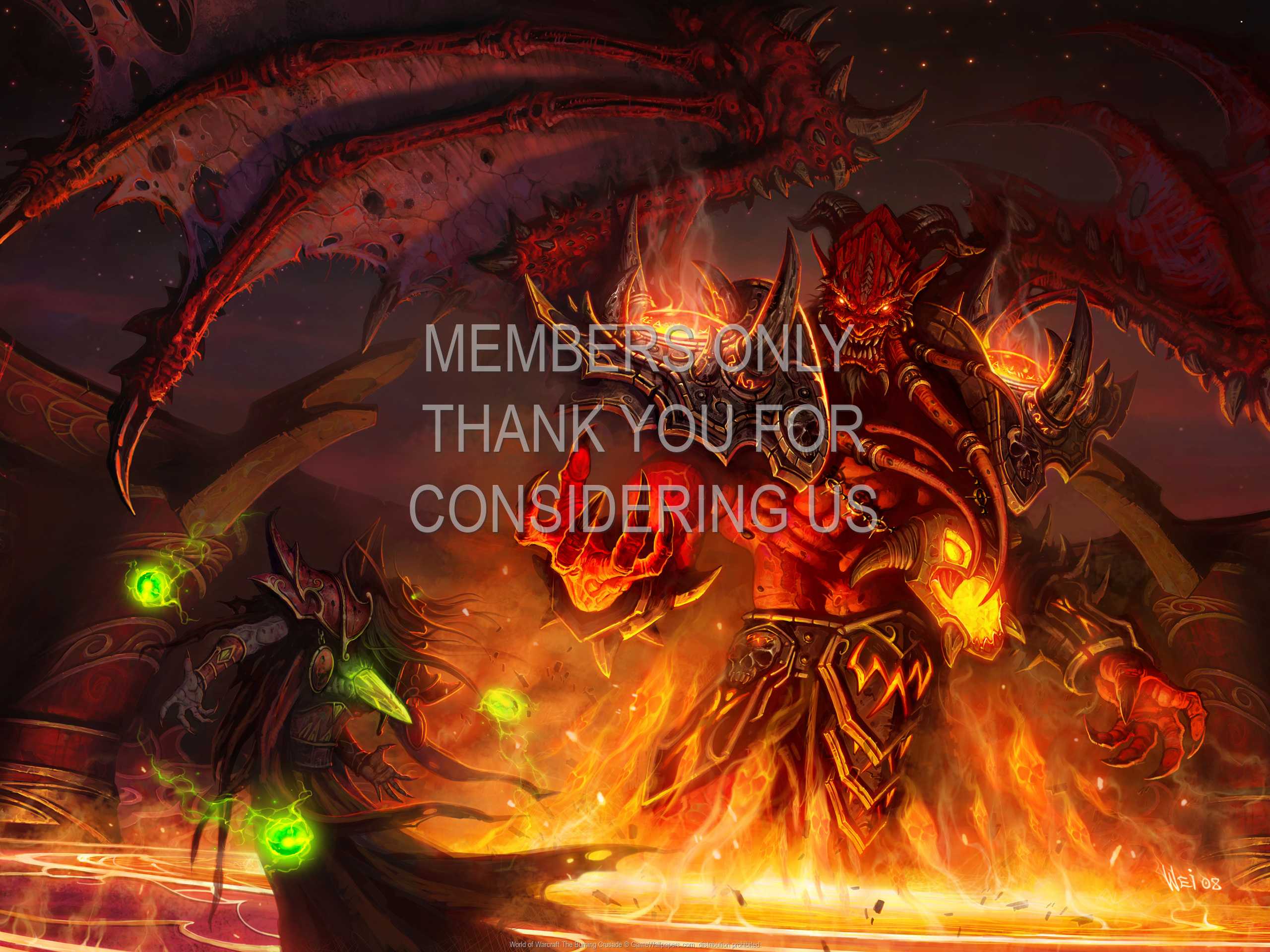 2560x1920 World of Warcraft: The Burning Crusade wallpaper 11 1080p Horizontal