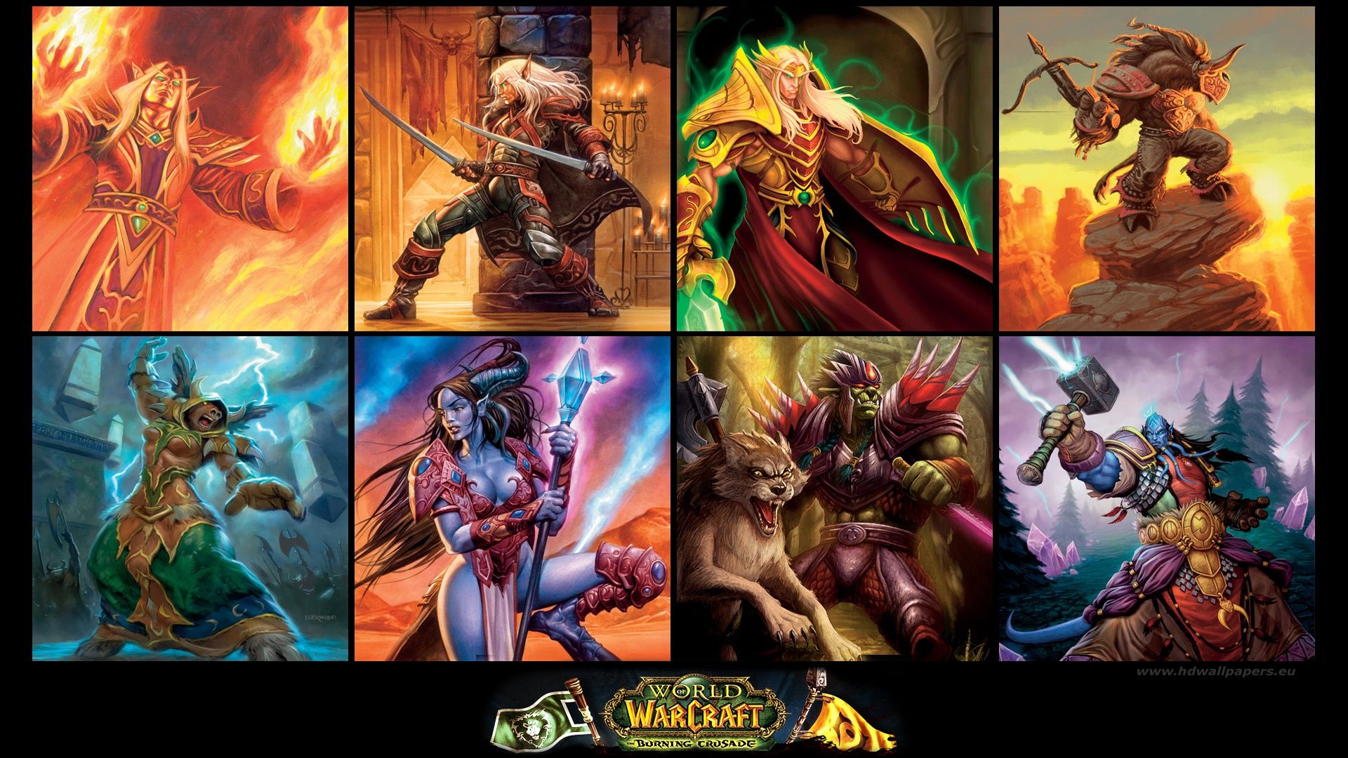 1920x1080 World of Warcraft, The Burning Crusade 4K UHD Wallpaper for UltraHD Desktop and TV : Widescreen and UltraWide Display : Smartphone and Tablet Devices