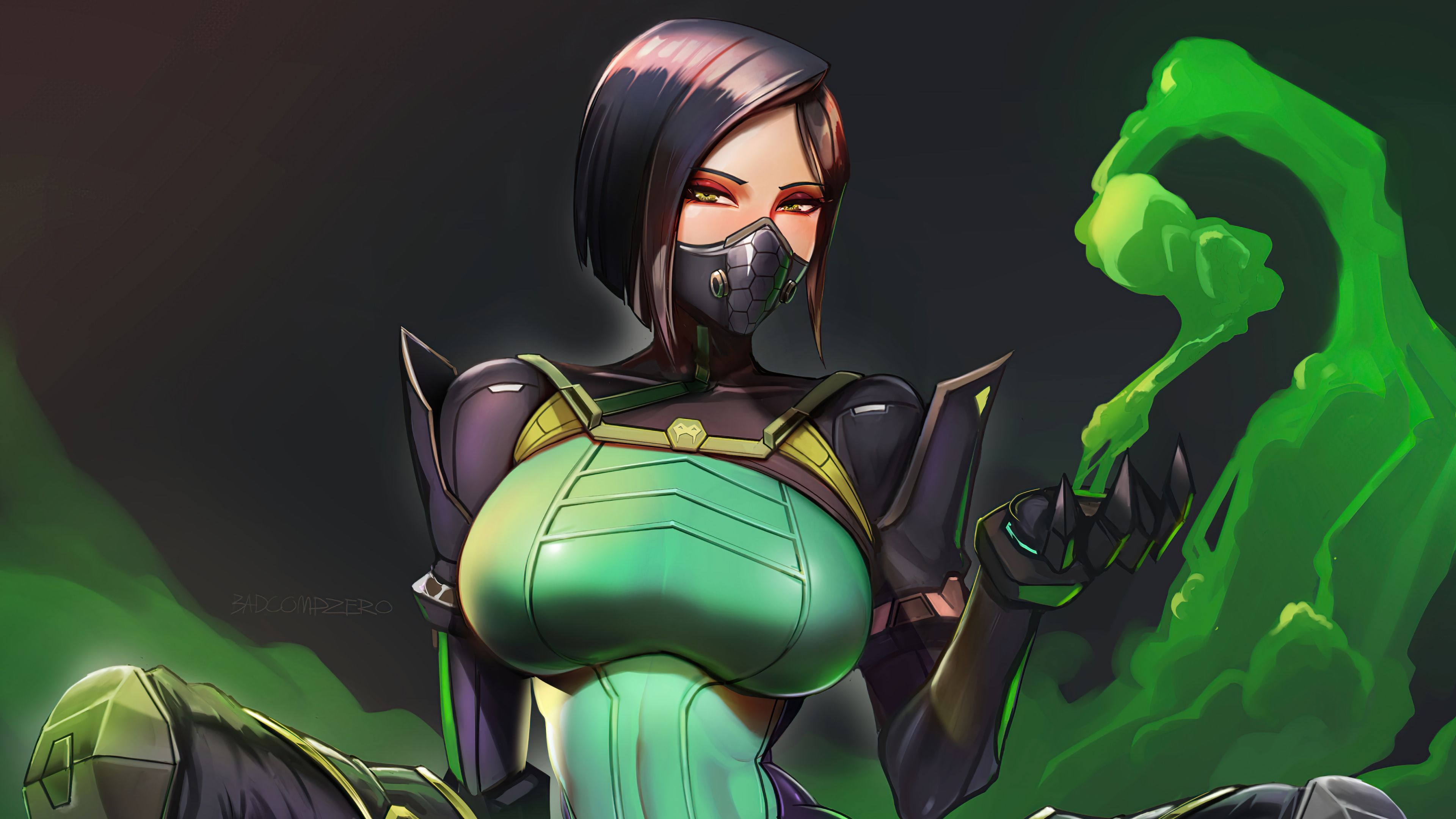 3840x2160 Desktop wallpaper: Valorant, Viper (Valorant), Video Game 4K free download for PC. 1026554