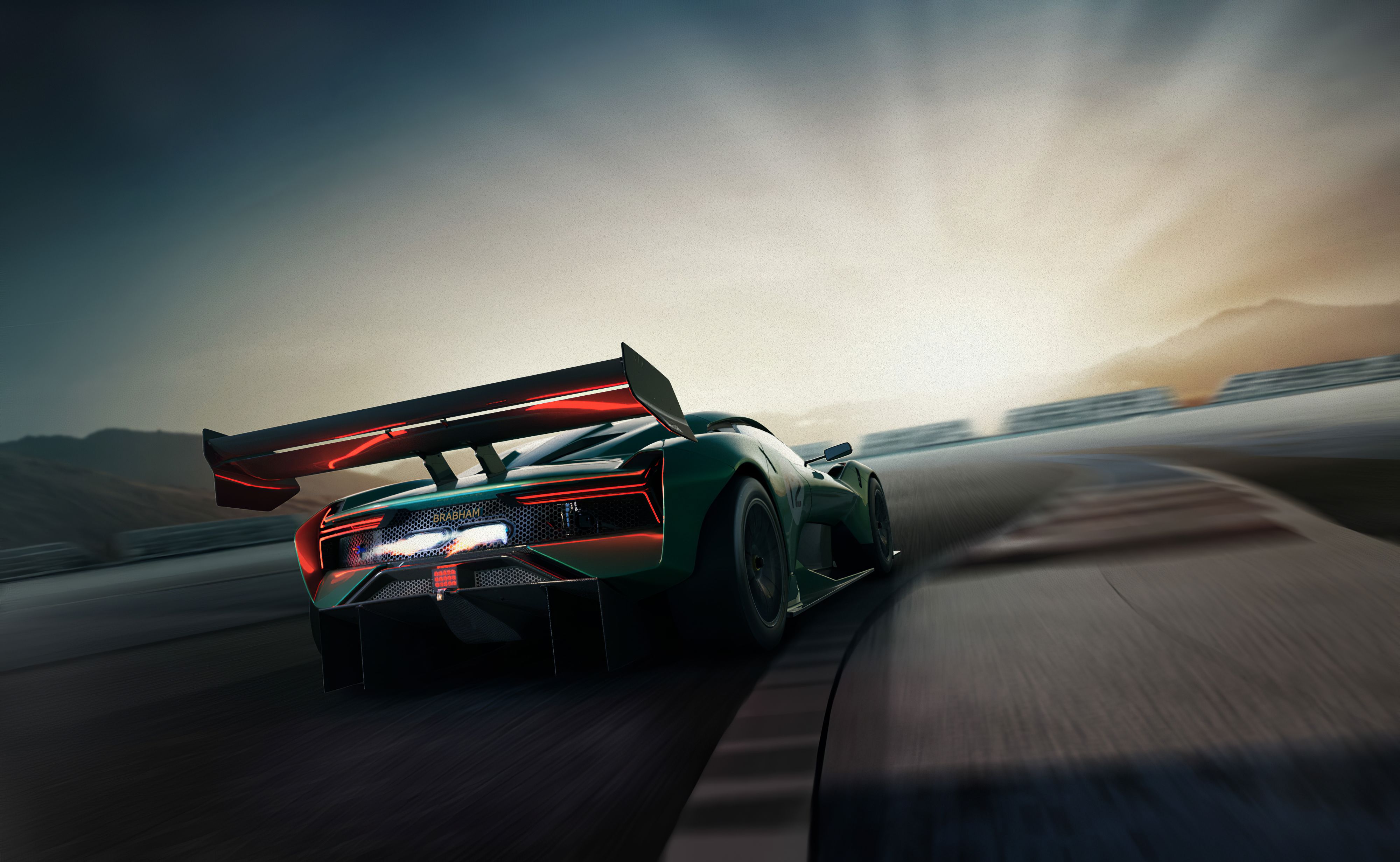 4000x2462 Brabham BT62 Rear Wallpaper, HD Cars Wallpaper, 4k Wallpaper, Image, Background, Photos and Picture