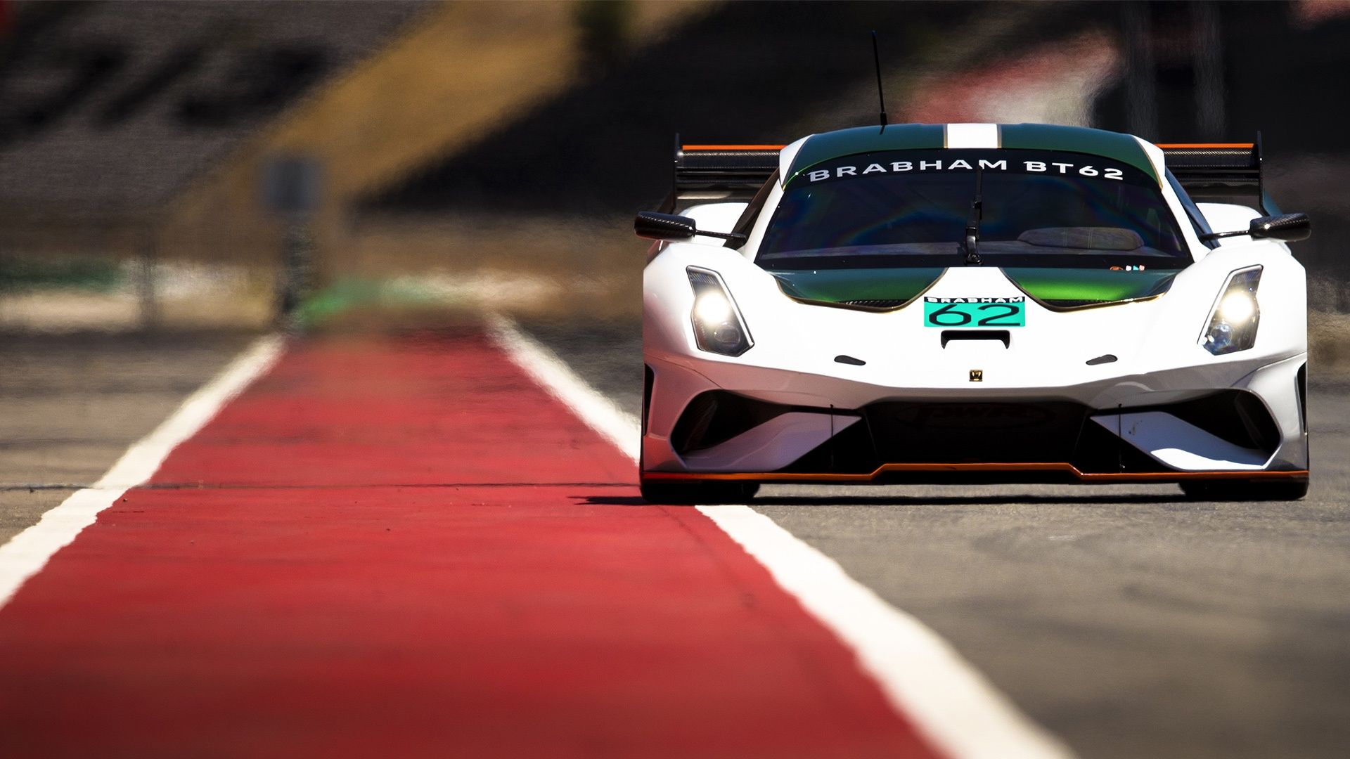1920x1080 Wallpaper Front, Brabham, BT Brabham BT62 for mobile and desktop, section суперкары, resolution 1920x1080
