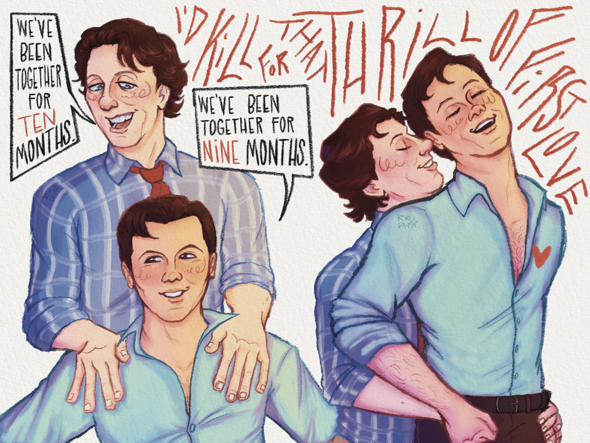 2048x1536 Falsettos Fanart! <3
