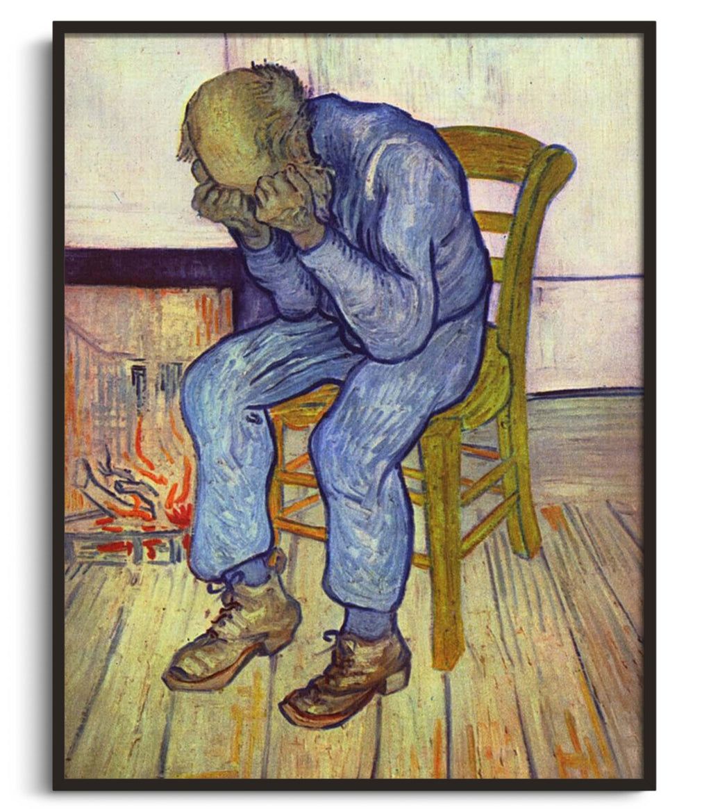 1024x1164 Reproduction of At Eternity's Gate by Vincent Van Gogh