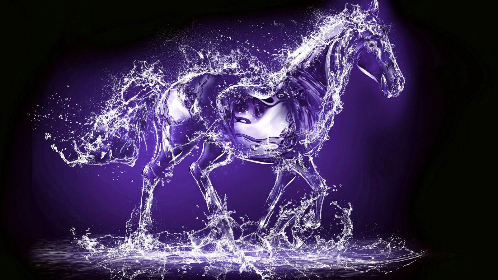 1600x900 3D Horse Wallpaper 18585
