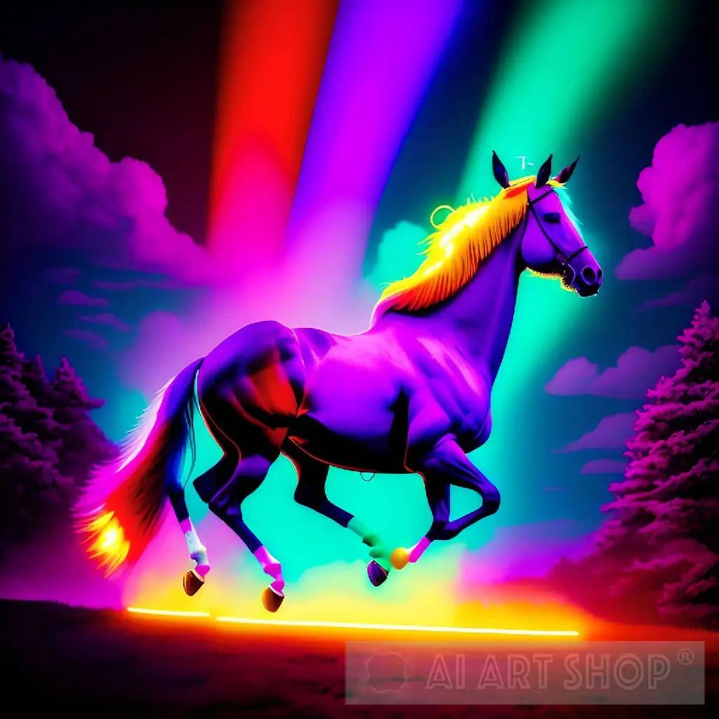 1024x1024 FLYING PURPLE HORSE