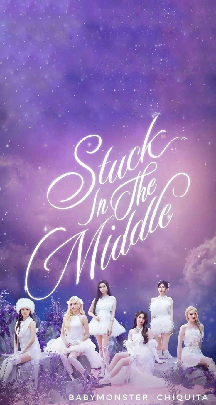 736x1376 STUCK IN THE MIDDLE (BABYMONSTER WALLPAPER)