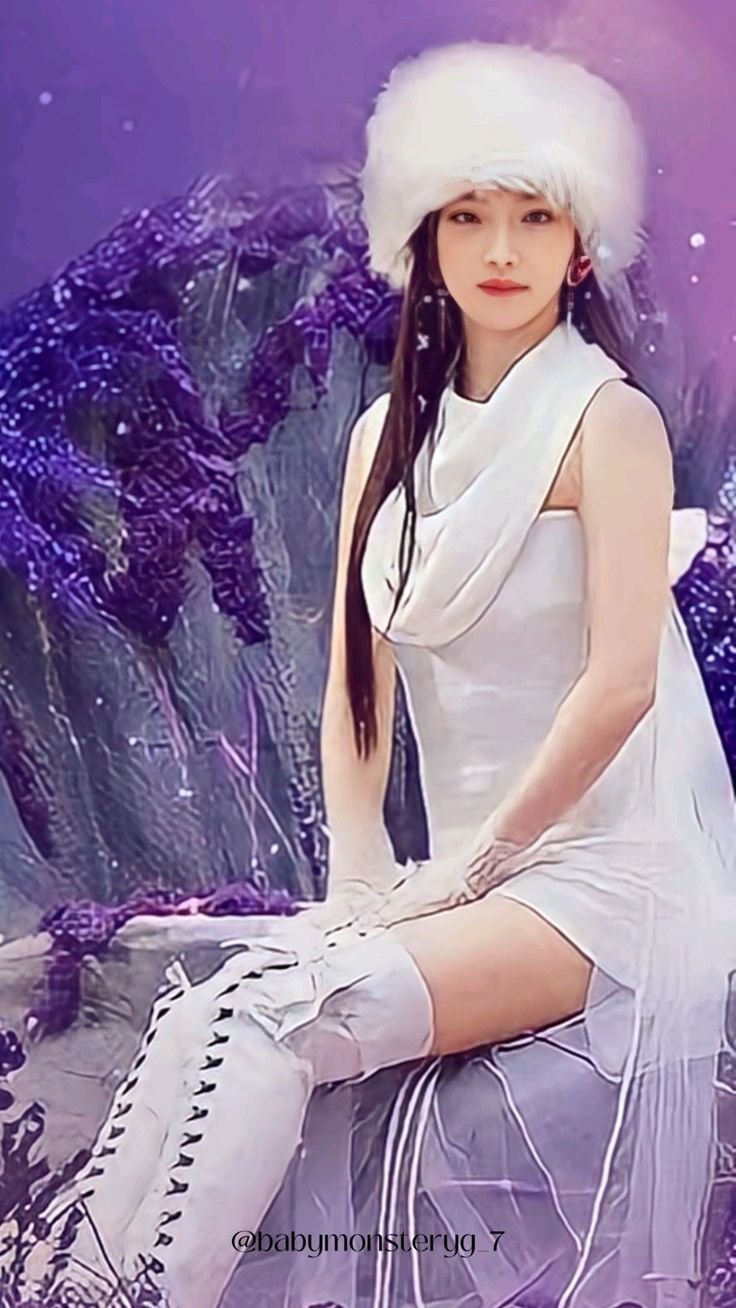 736x1308 BABYMONSTER.. STUCK IN THE MIDDLE MOON TITLE [RUKA WALLPAPER]