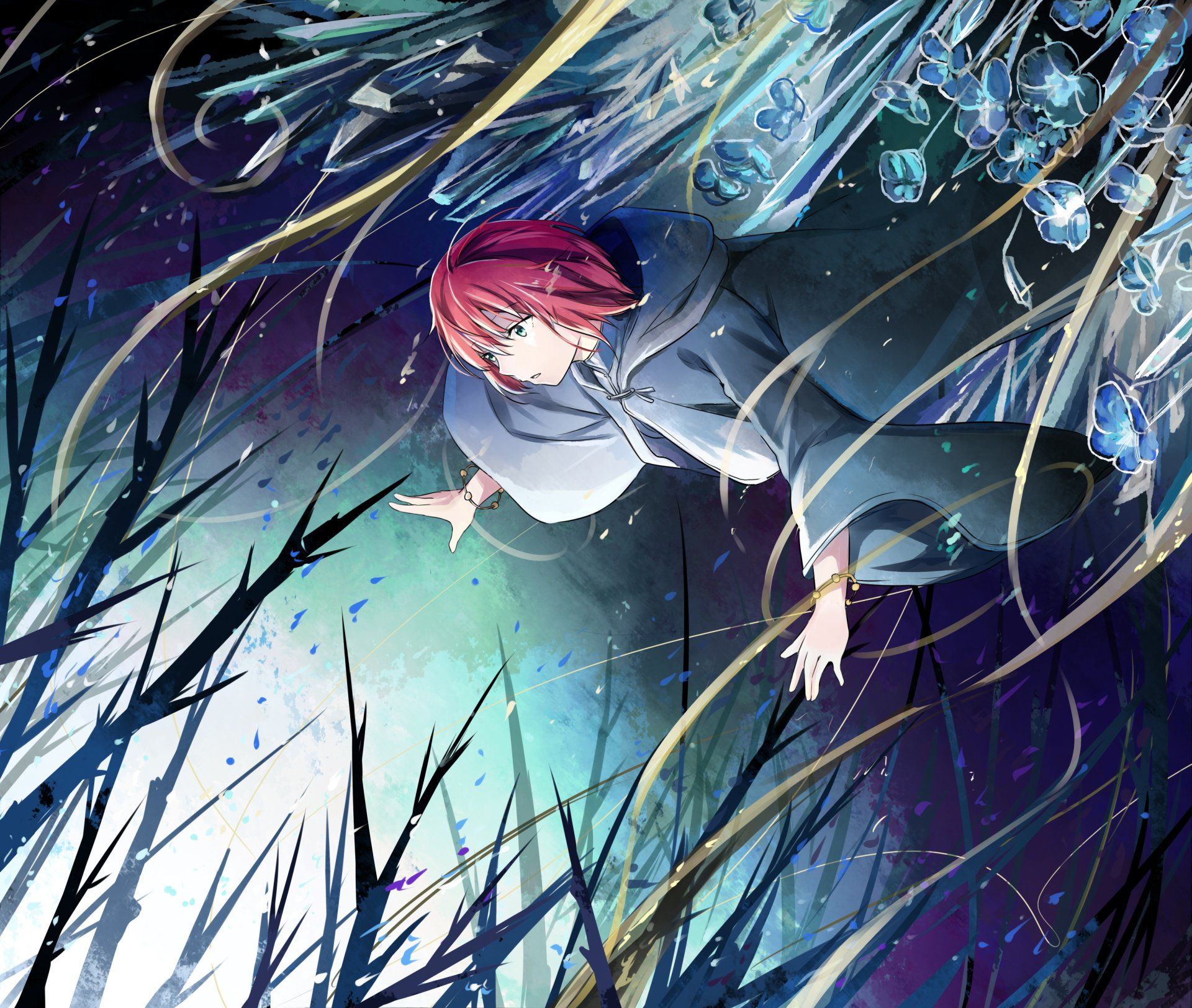 1920x1625 Chise Hatori Forest HD Wallpaperx2598
