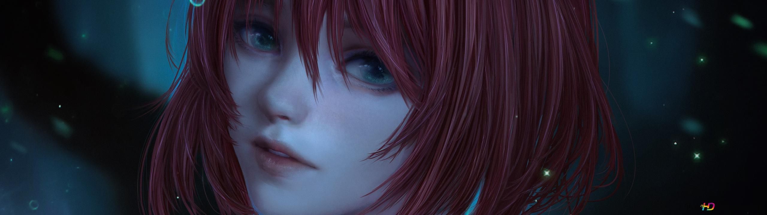 2560x720 The Ancient Magus' Bride Hatori 2K wallpaper download