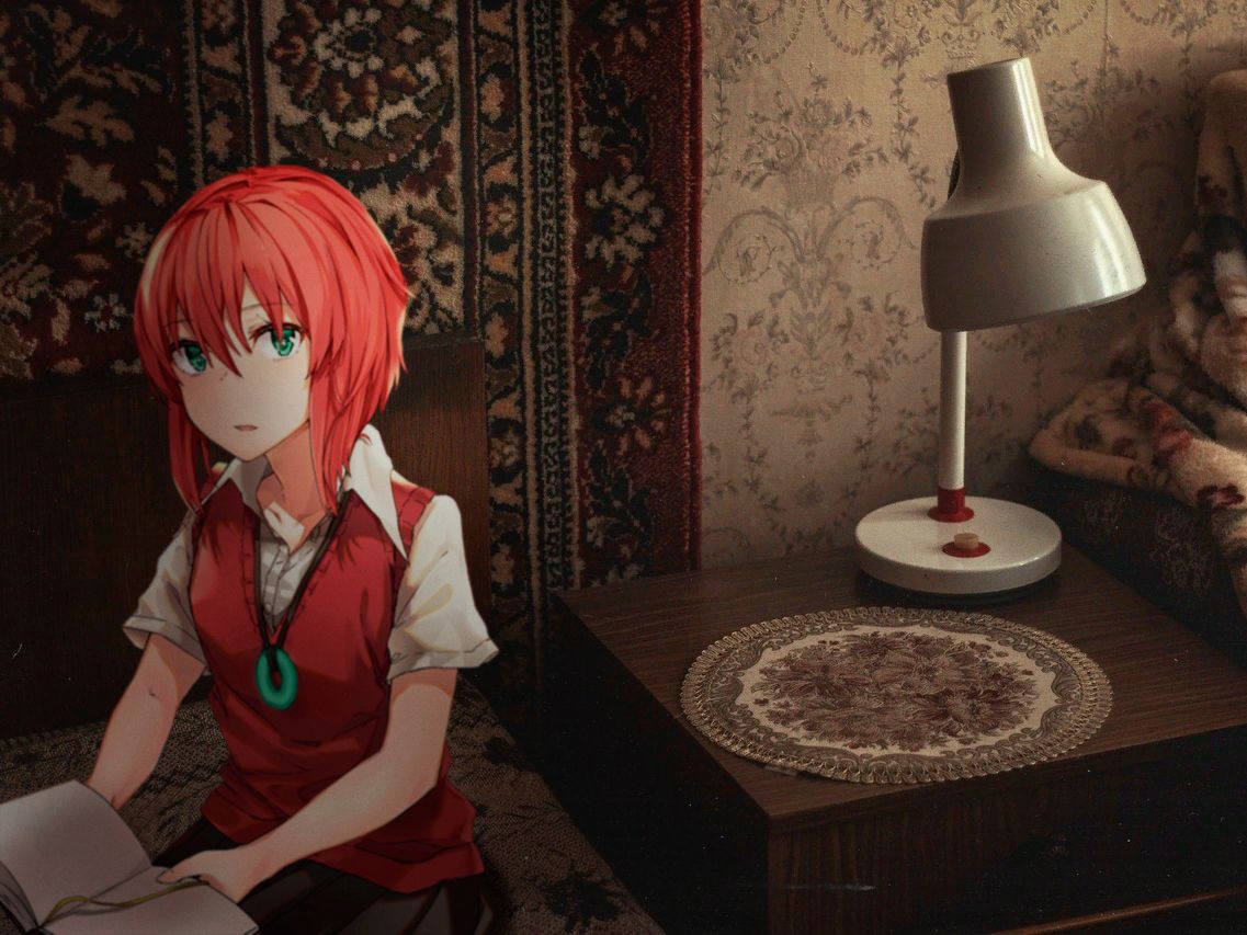 1137x853 Hatori Chise (Chise Hatori) Tsukai no Yome by SiNoe Anime Image Board