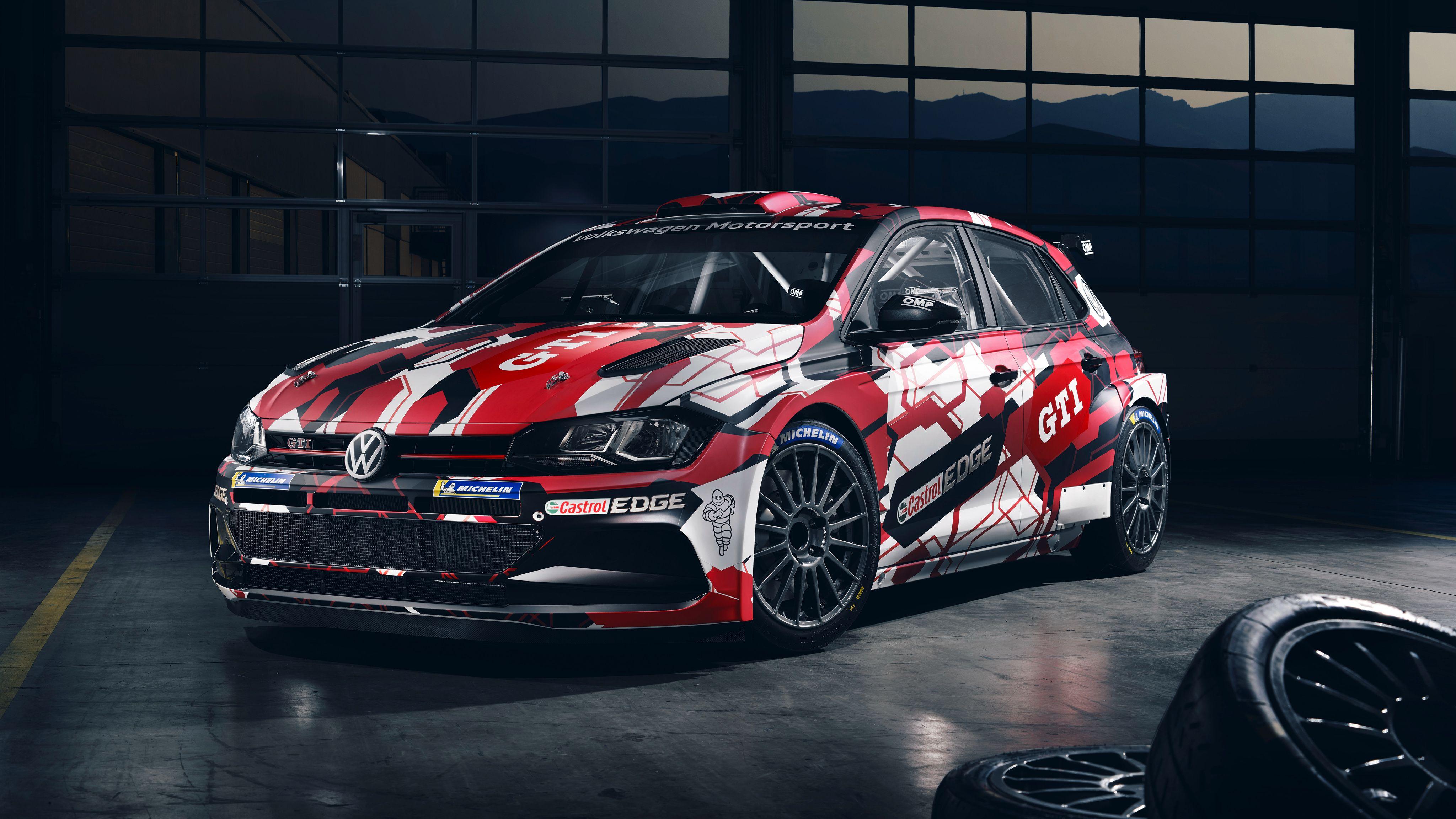 4096x2304 Volkswagen Polo GTI R5 4K Wallpaper. HD Car Wallpaper