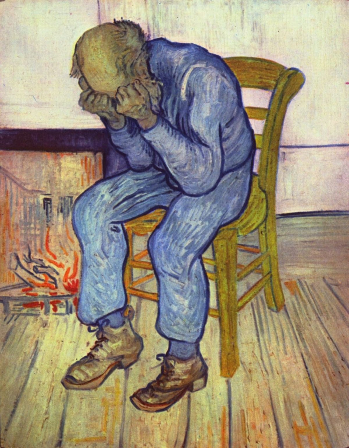 1200x1539 At Eternities Gate by Vincent Van Gogh, 1890