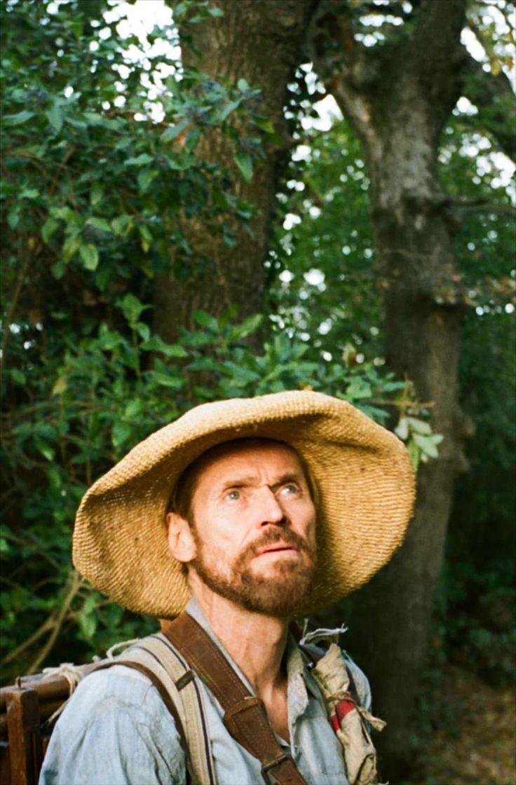 736x1120 At Eternity's Gate movie still, 2018. Willem Dafoe as Vincent Van Gogh