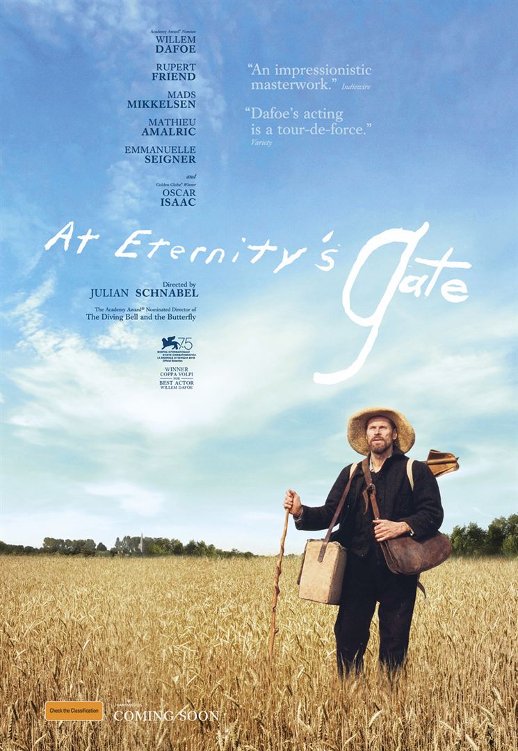 745x1080 At Eternity's Gate (2018)