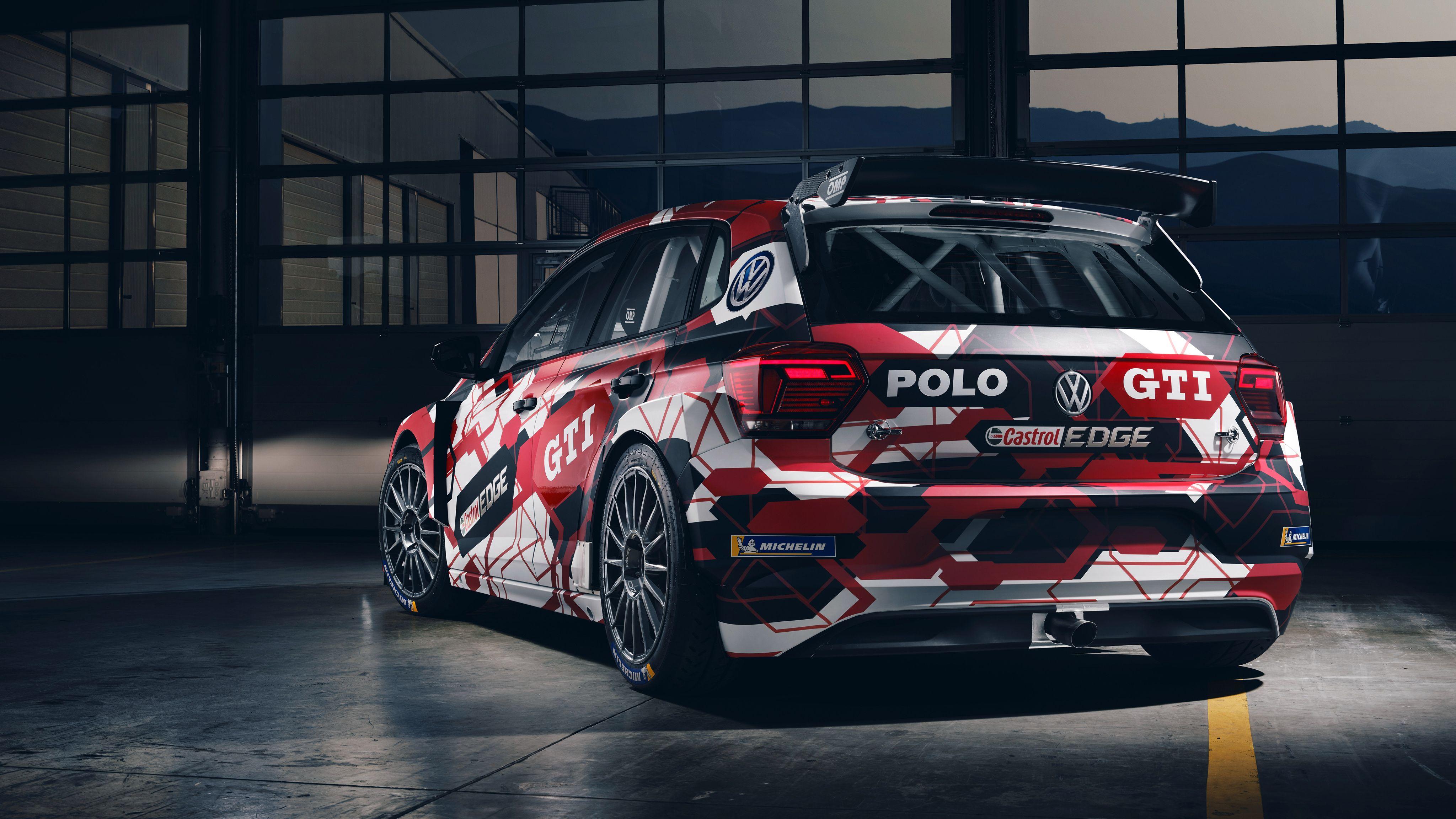 4096x2304 Volkswagen Polo GTI R5 4K 2 Wallpaper. HD Car Wallpaper