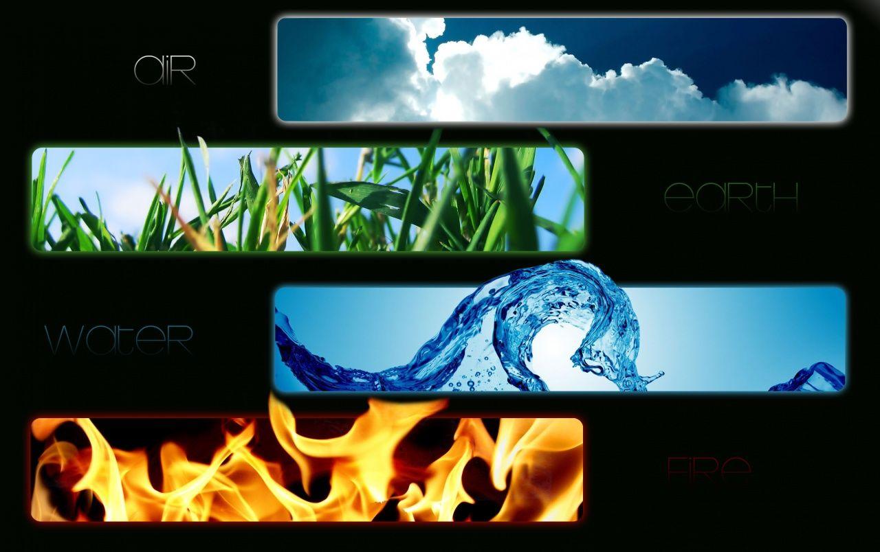 1280x804 Four Elements wallpaper. Four Elements