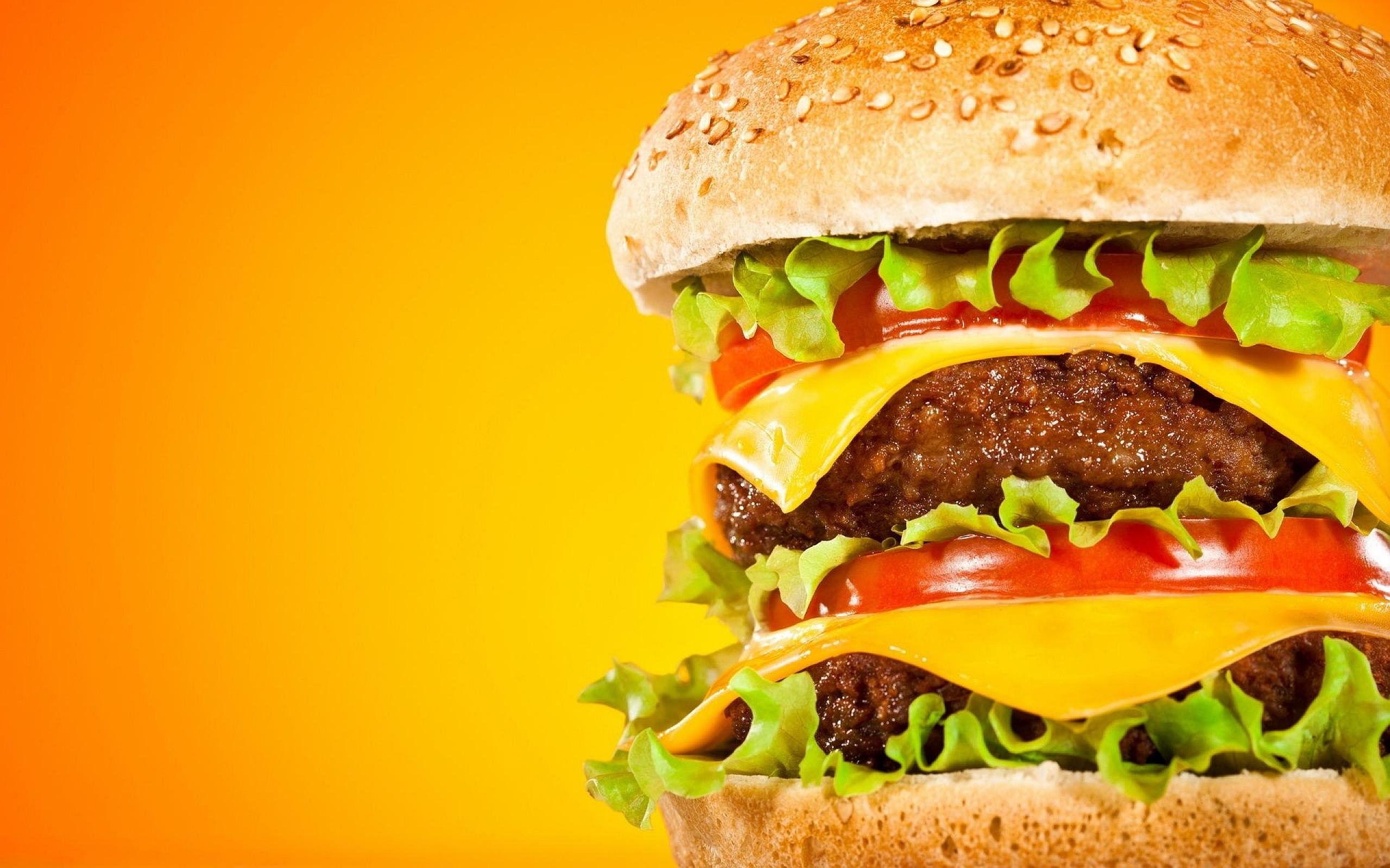 Hình nền 2560x1600 Cheeseburger