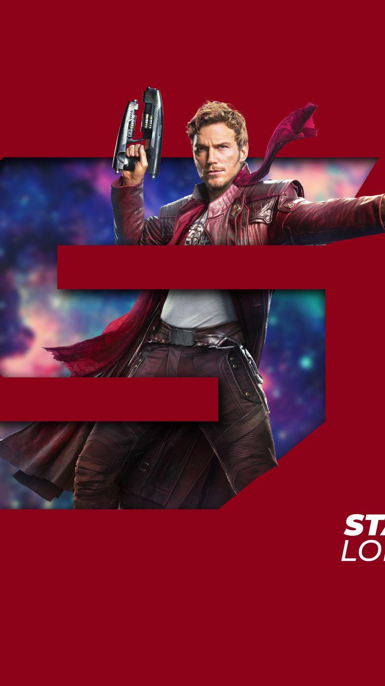 750x1334 Download Star Lord, Superhero, Guardians Of The Galaxy, Minimal