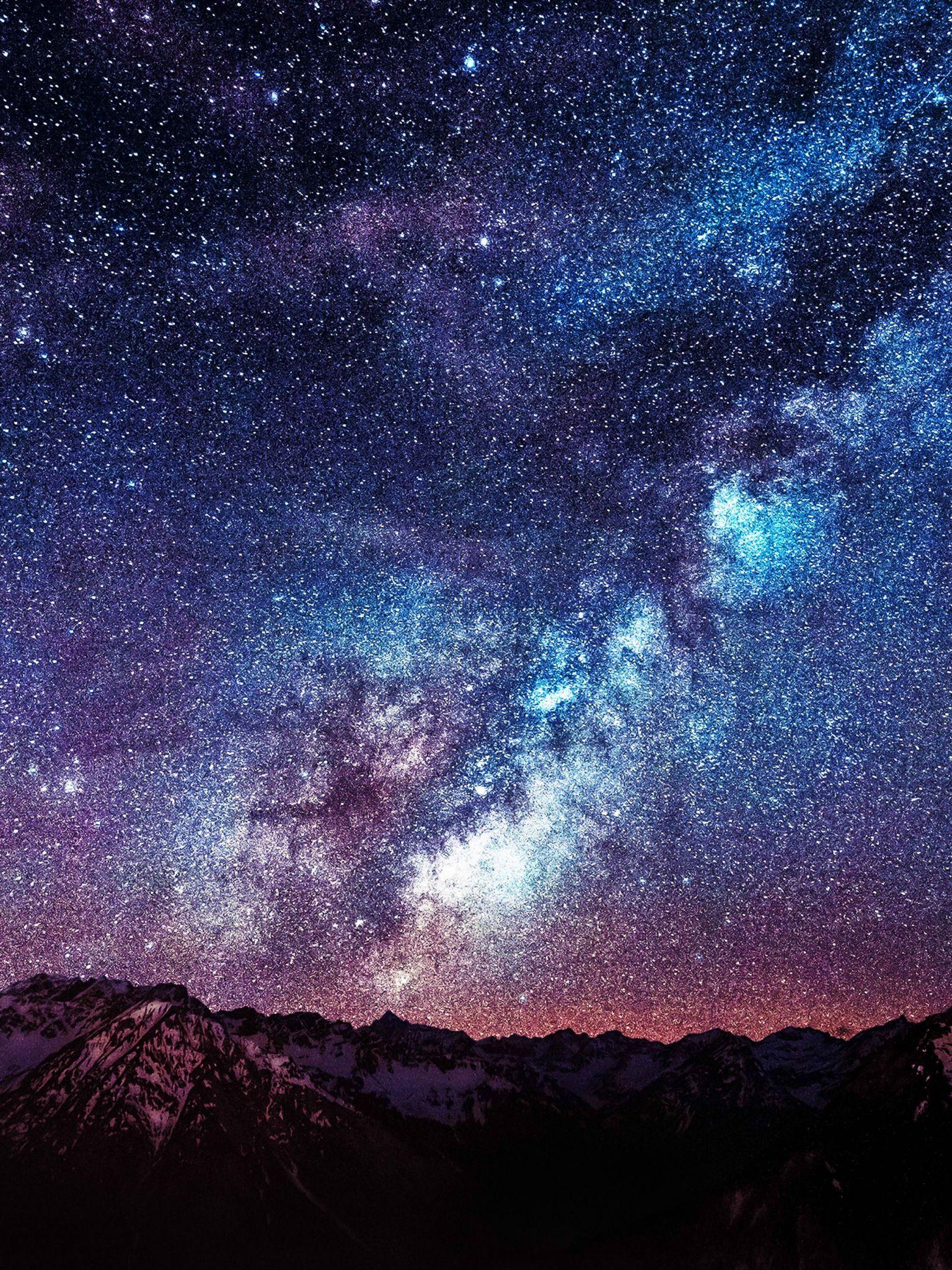1536x2048 Free download Space galaxy wallpaper for iPhone and iPad