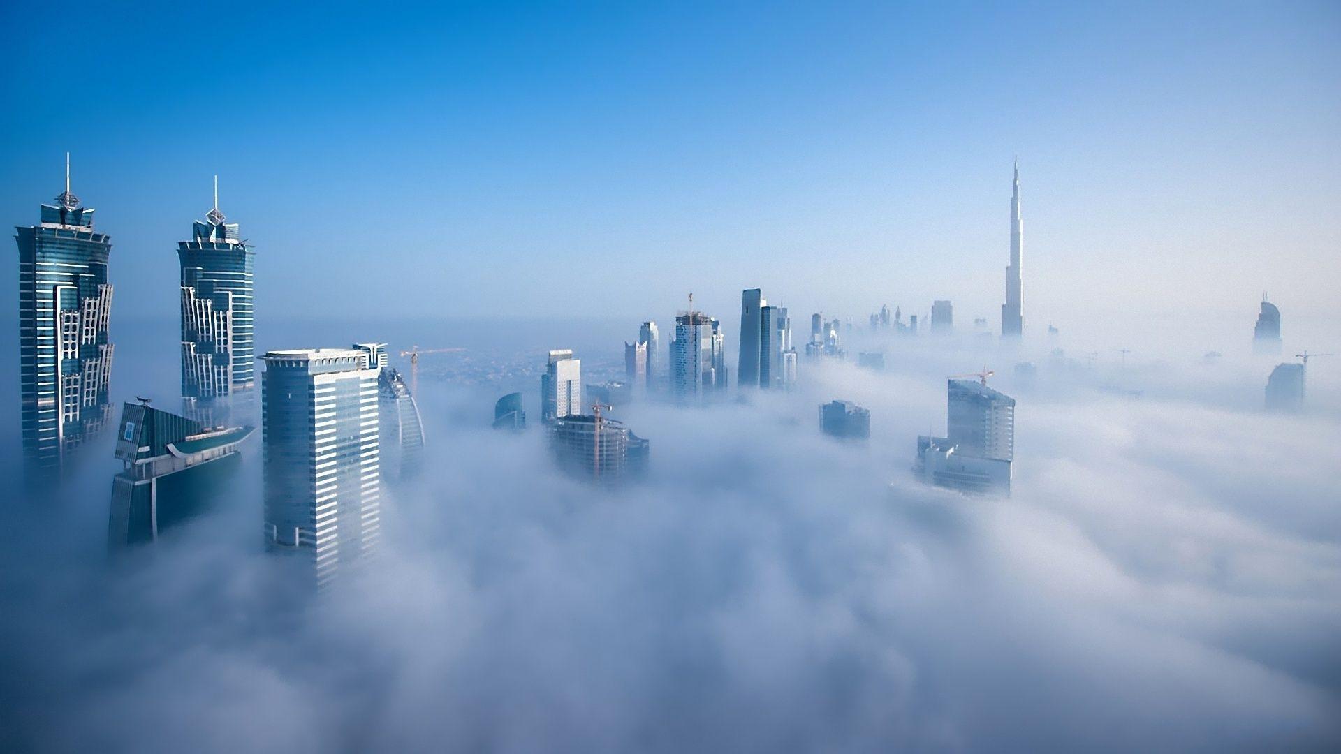 1920x1080 City Fog Wallpaper 45270 1920x1080px