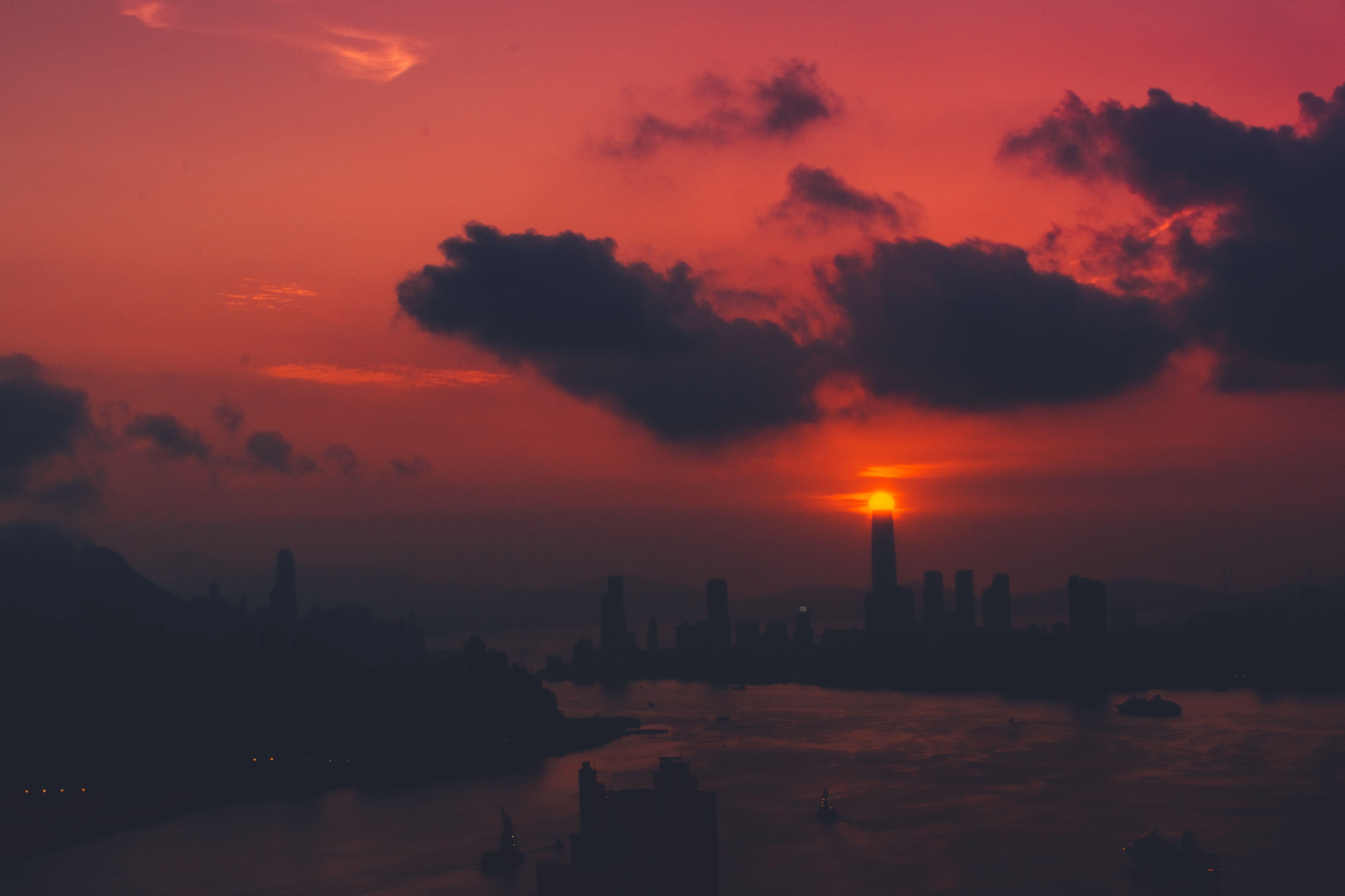 6000x4000 Clouds City Skyline 5k, HD Photography, 4k Wallpaper, Image