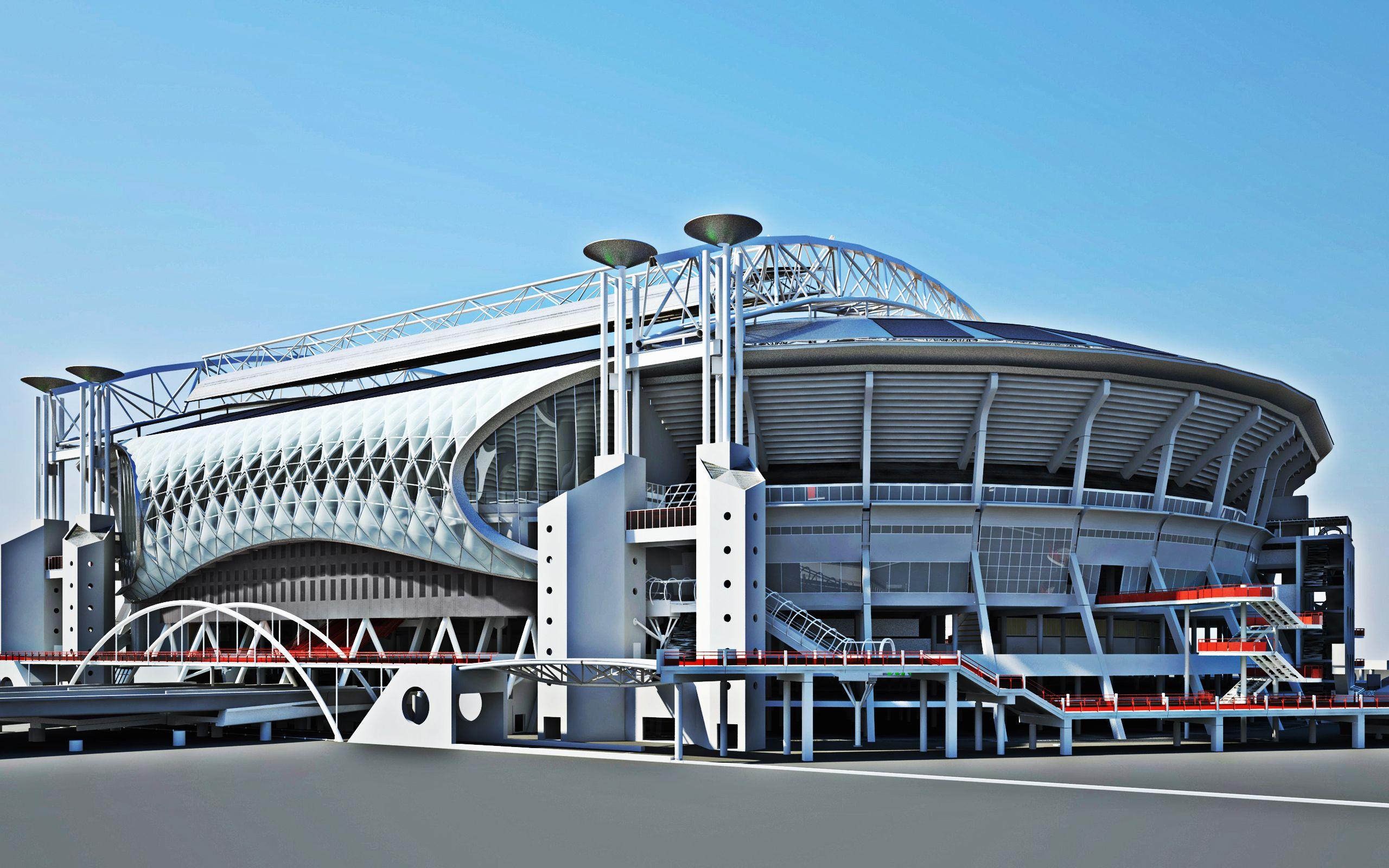 2560x1600 Download wallpaper Johan Cruyff Arena, Amsterdam Arena, football