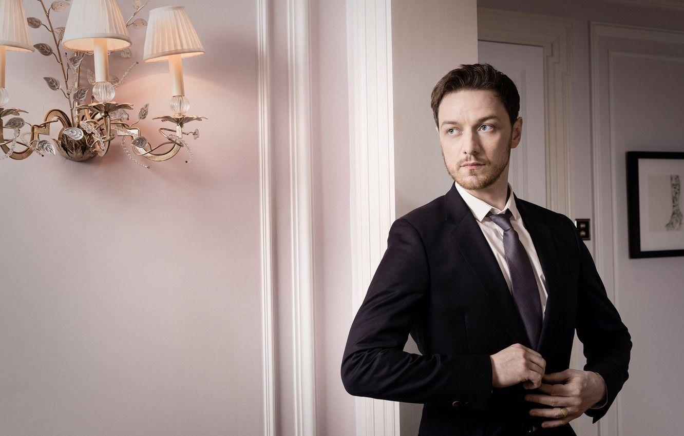 1332x850 Wallpaper look, room, costume, lamp, male, James McAvoy image