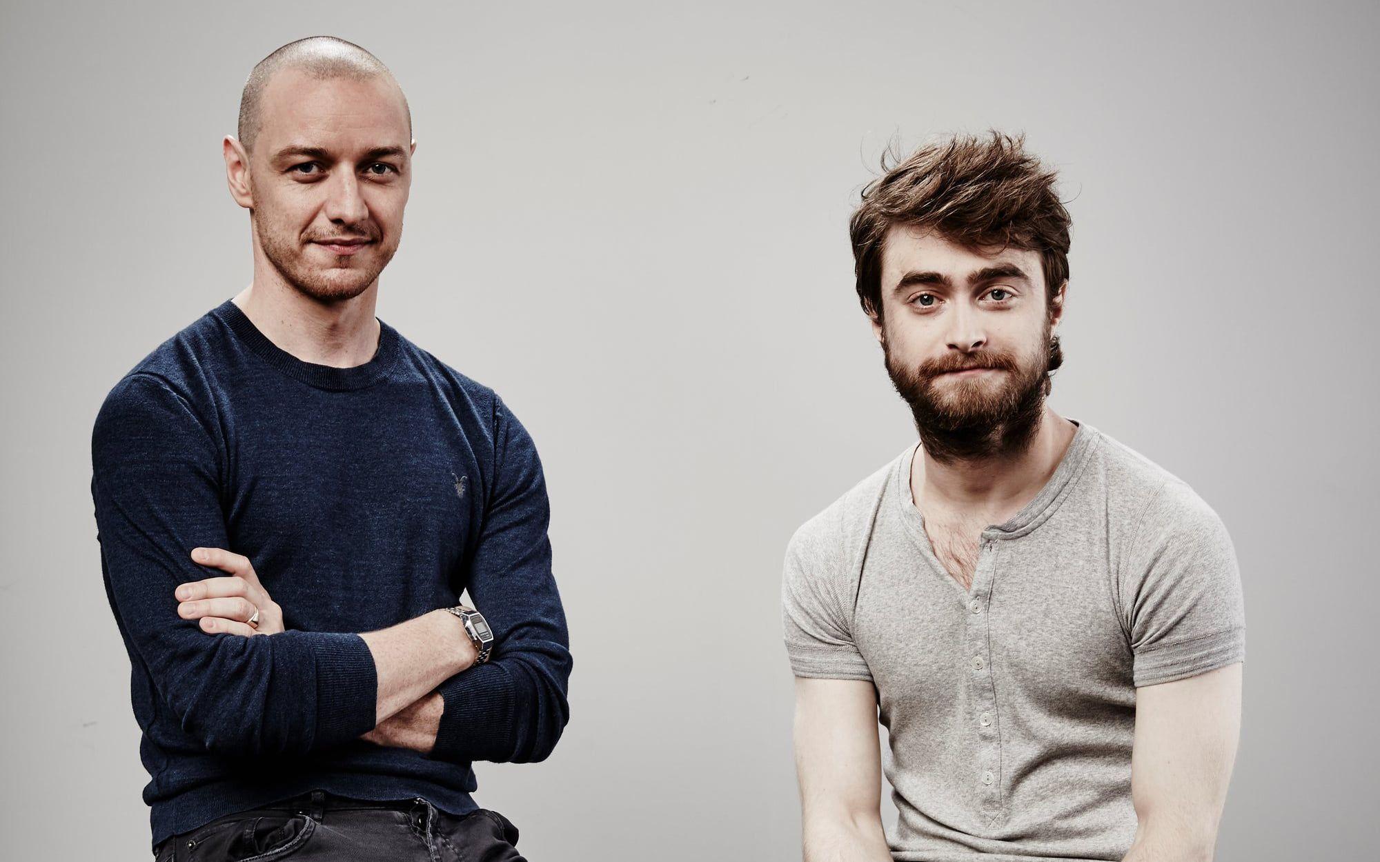 2000x1250 Daniel Radcliffe and James McAvoy HD wallpaper