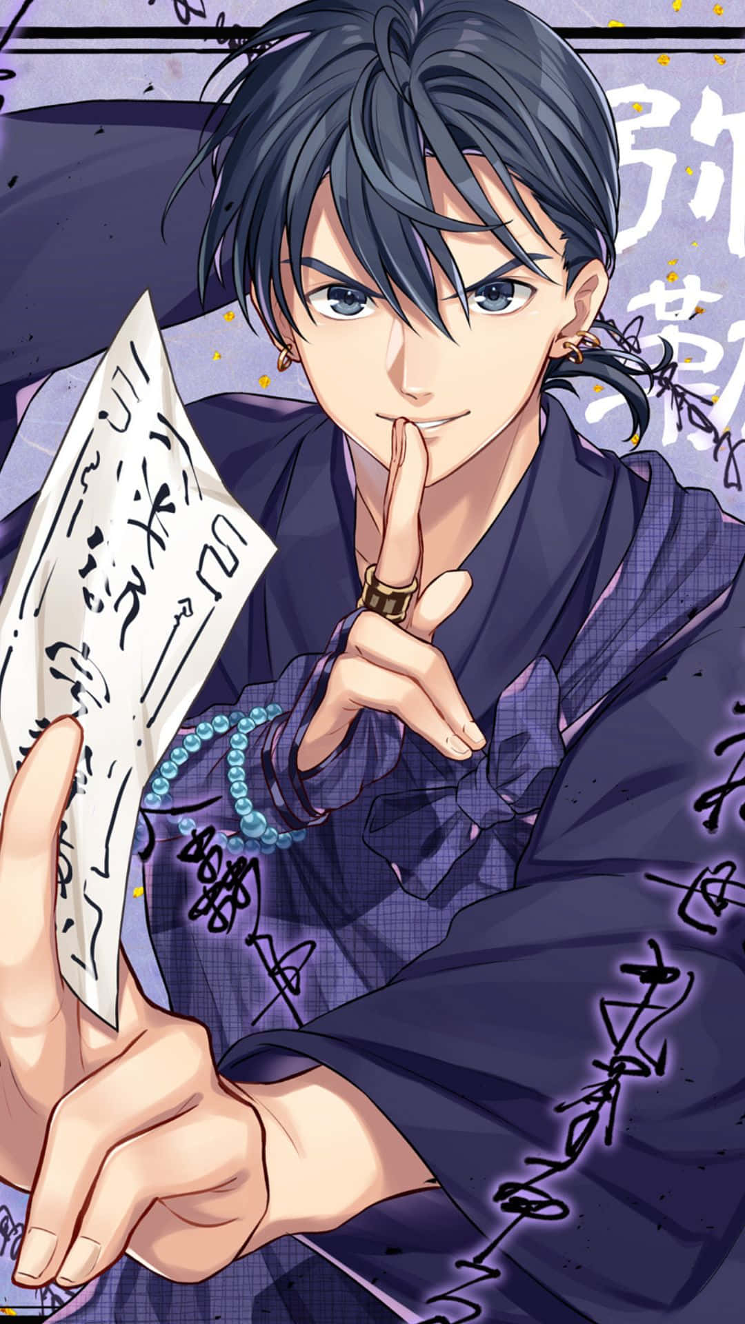 1080x1920 Download Mystical Miroku Illustration Wallpaper