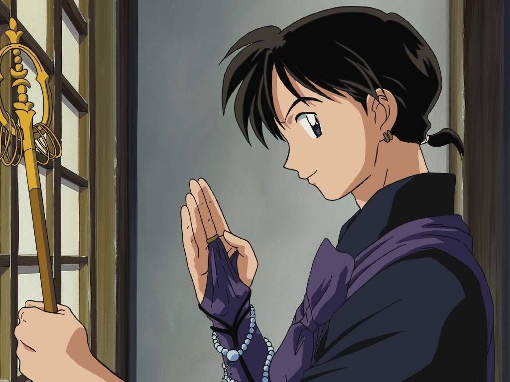 1024x768 Miroku ideas. miroku, inuyasha, sesshomaru