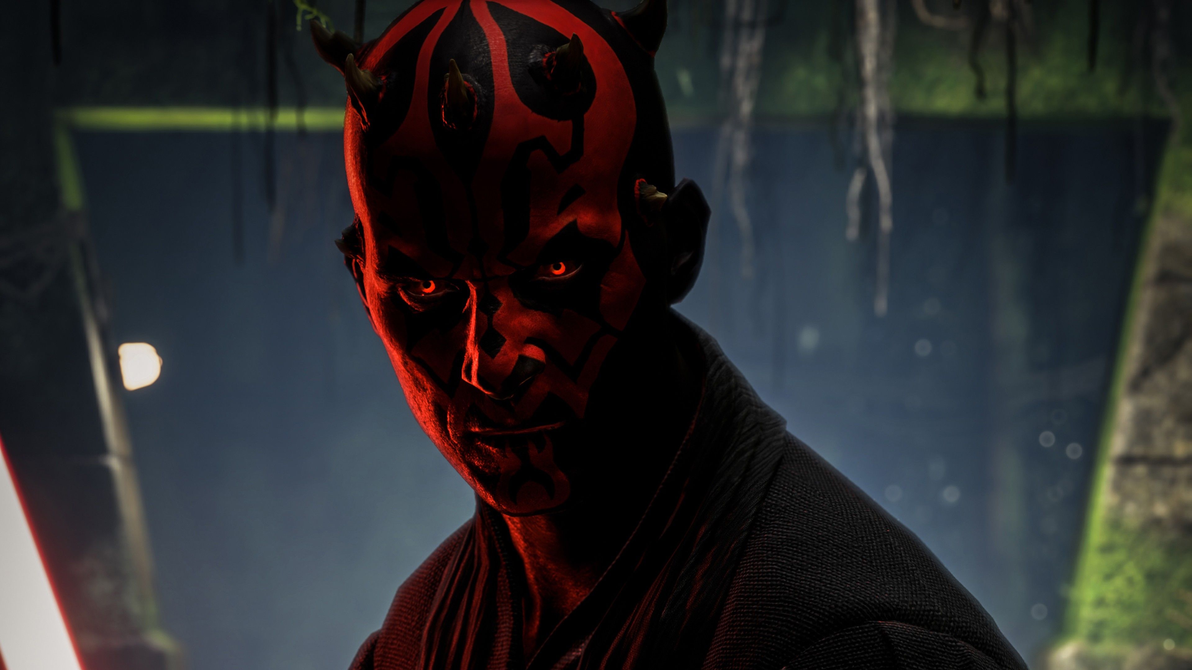3840x2160 Darth Maul from Star Wars 4K Wallpaper