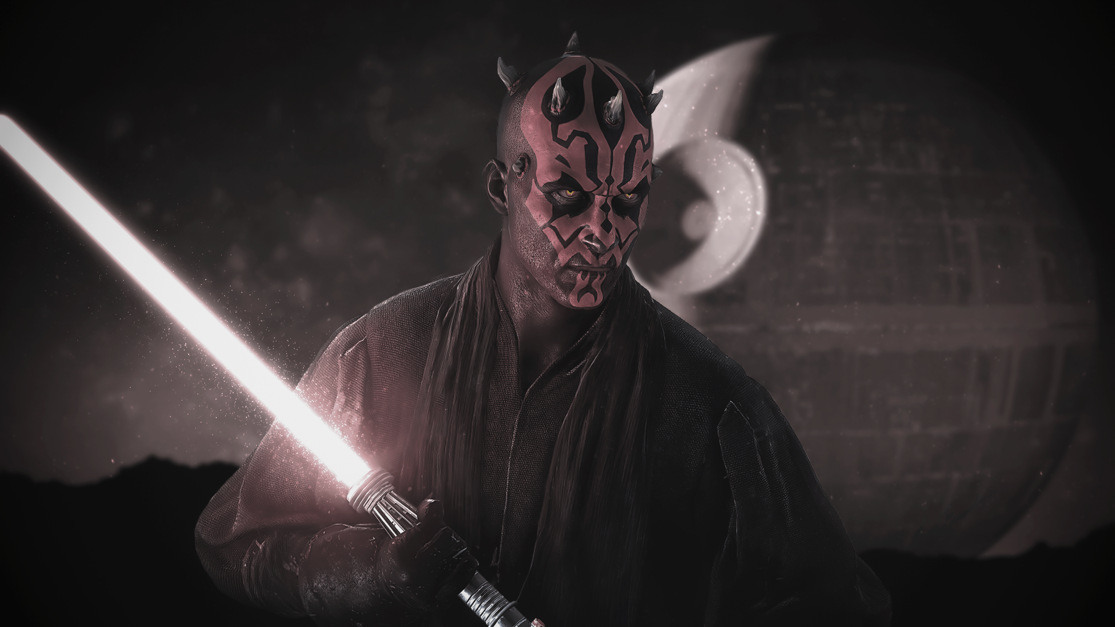 3840x2160 Download Darth Maul Sith (Star Wars) Star Wars Jedi Lightsaber 4k Ultra HD Wallpaperx2160