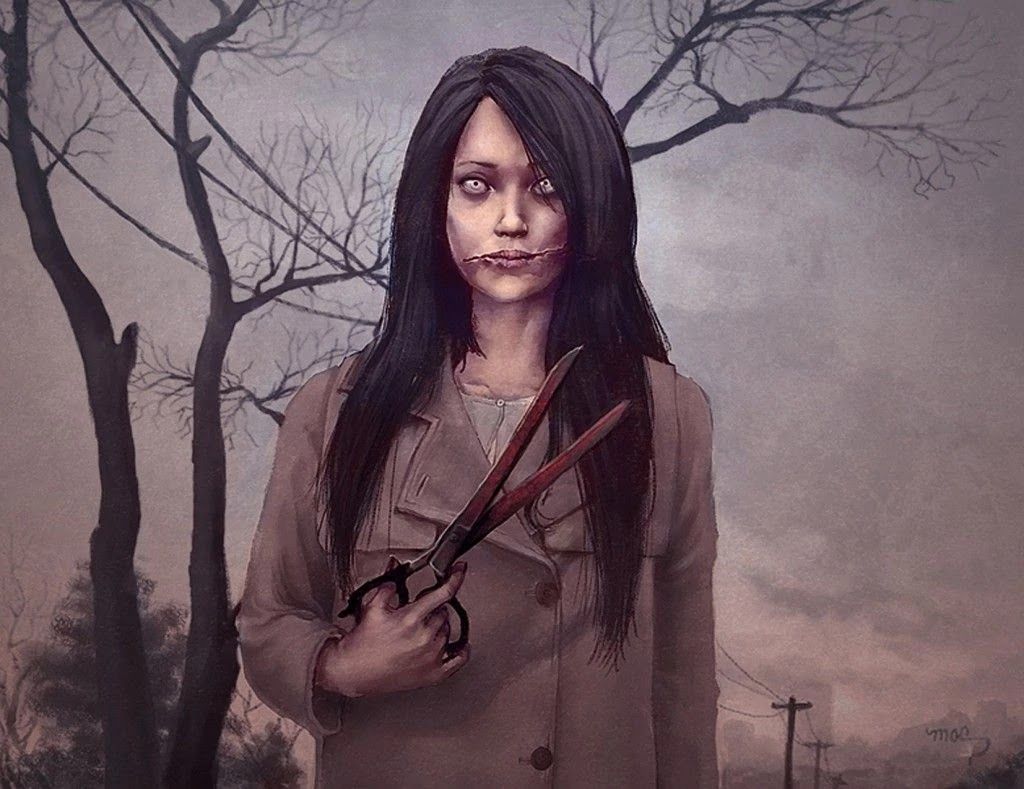 1024x789 Kuchisake Onna Wallpaper
