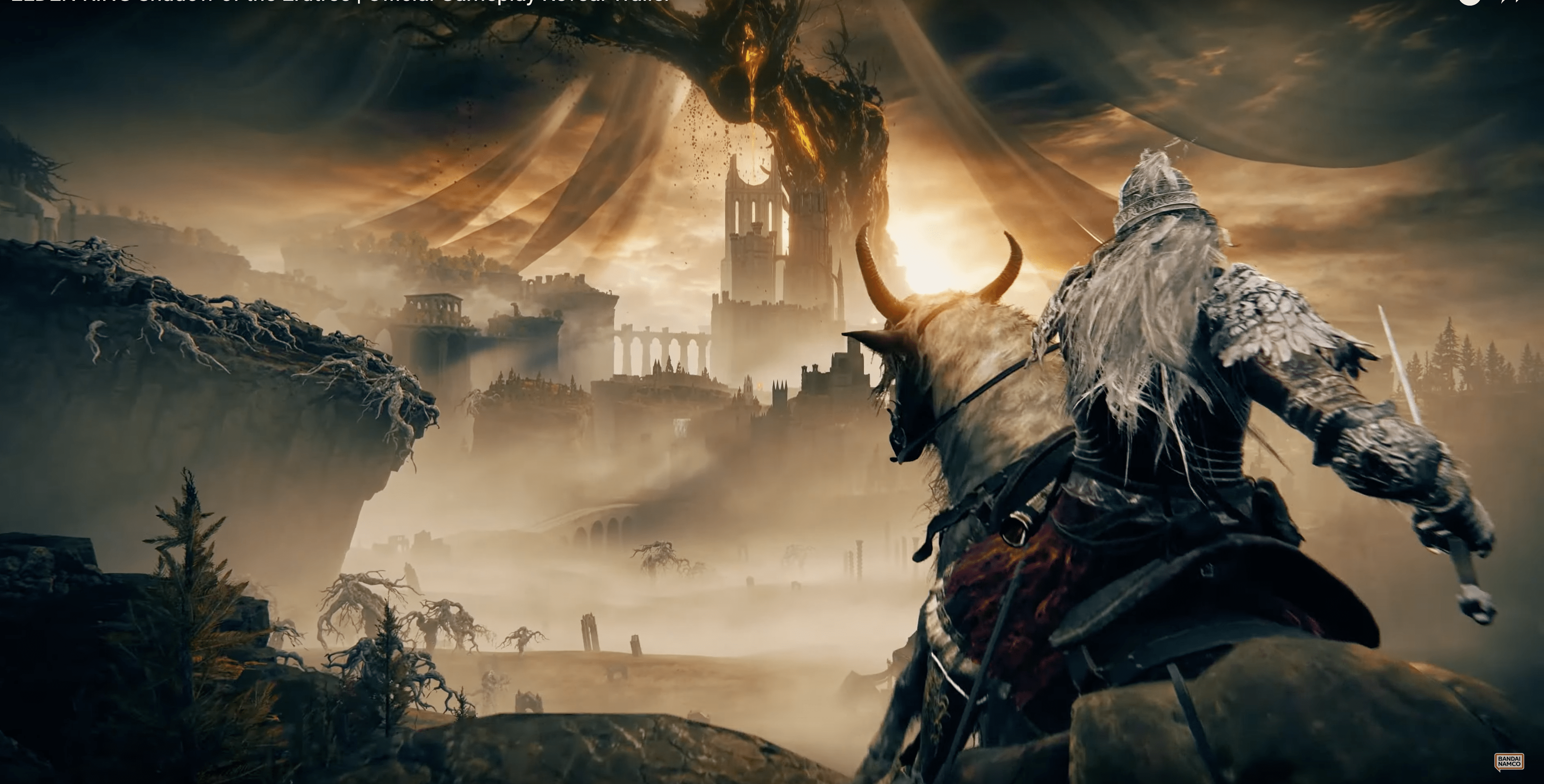 3830x1946 Elden Ring: Shadow of the Erdtree trailer offers deep lore, giant flaming bosses