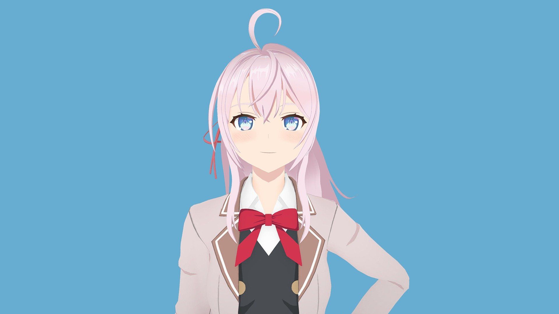 1920x1080 Alisa Mikhailovna Kujou (Alya) model by Flinky [cf37900]