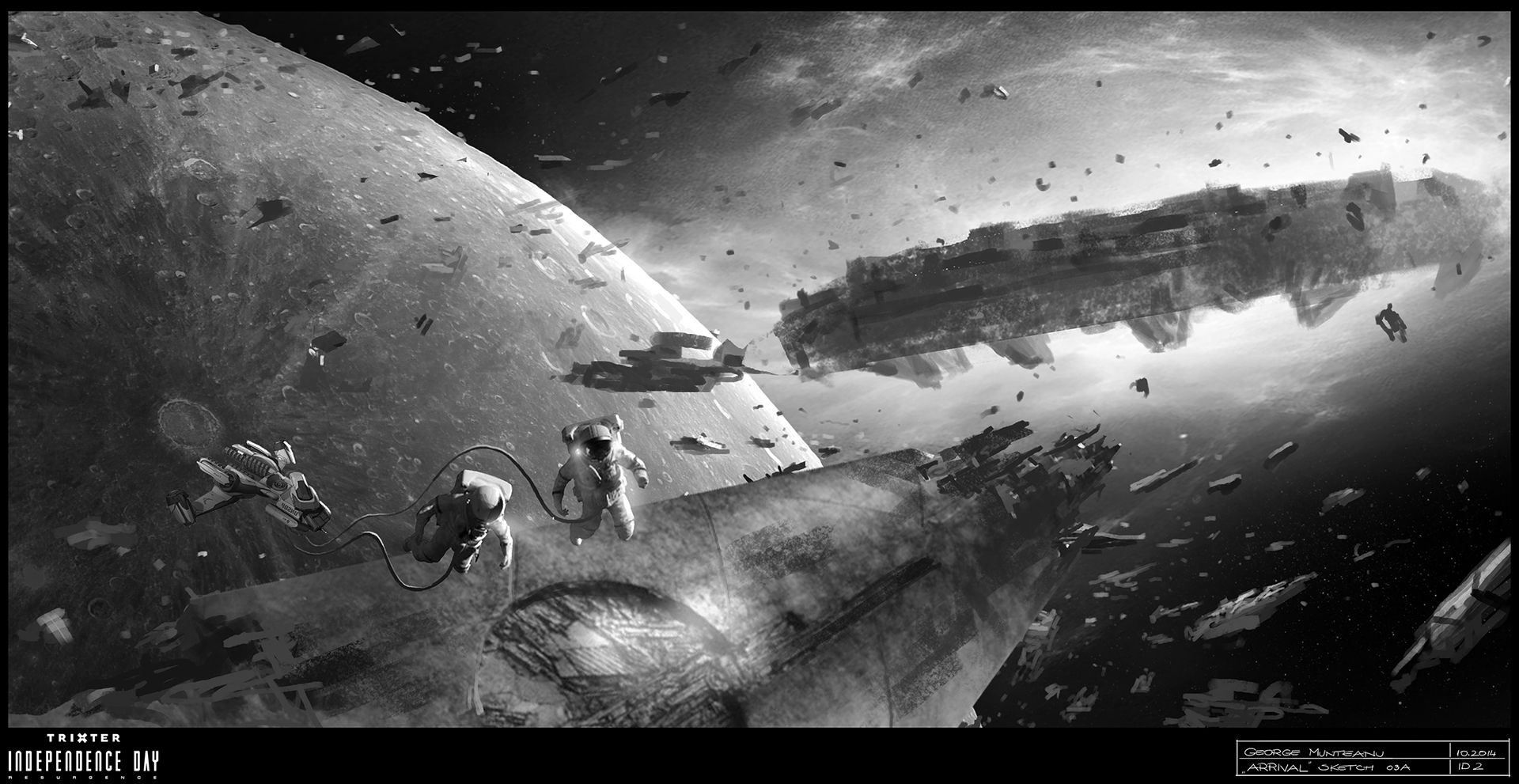 1920x991 Independence Day Resurgence Concept Art (10). Image - Behance