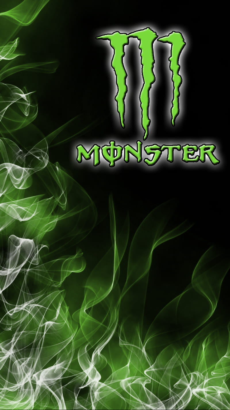 800x1422 Monster Flame, energy, flames, green, racing, HD phone wallpaper