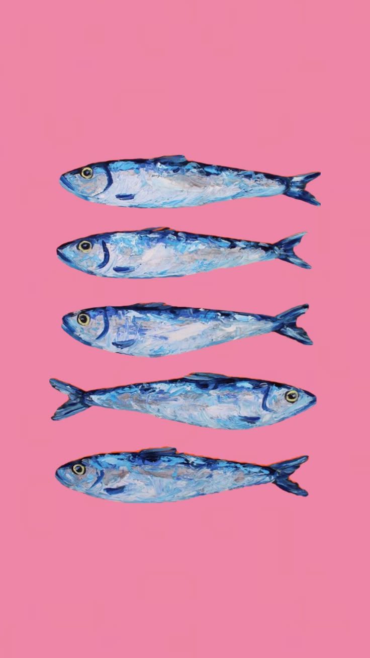 736x1308 Pink sardines. Pink fish, Fish wallpaper, Wallpaper aesthetic
