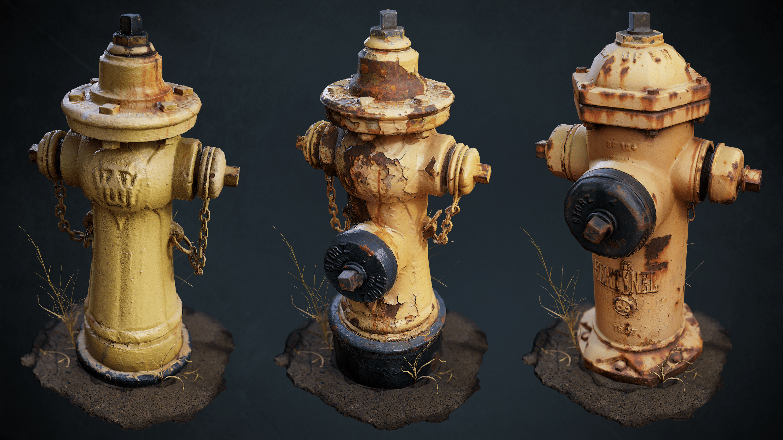 2560x1440 Fire Hydrant