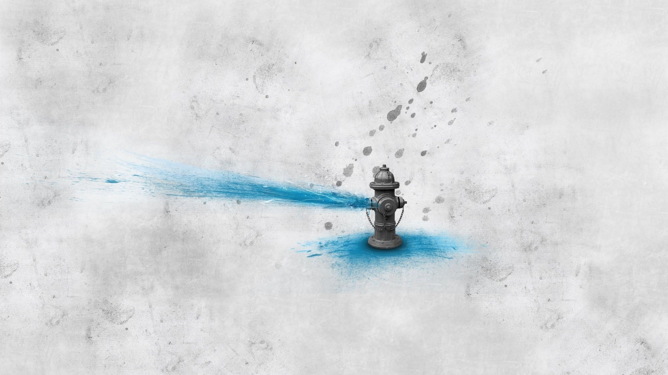 2560x1440 Gray fire hydrant illustration HD wallpaper