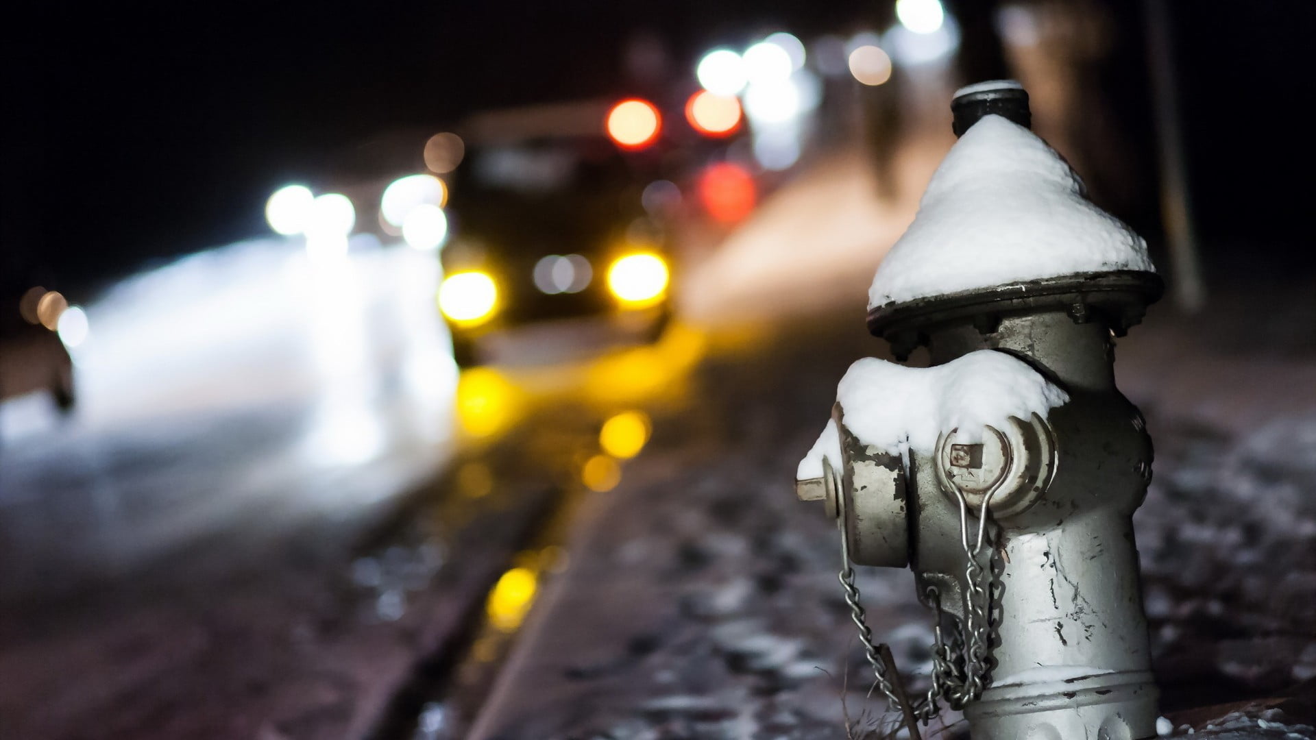 1920x1080 Gray fire hydrant illustration HD wallpaper