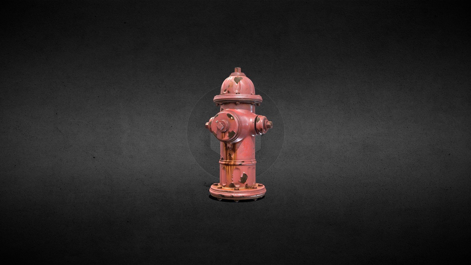 1920x1080 Stylized Fire Hydrant
