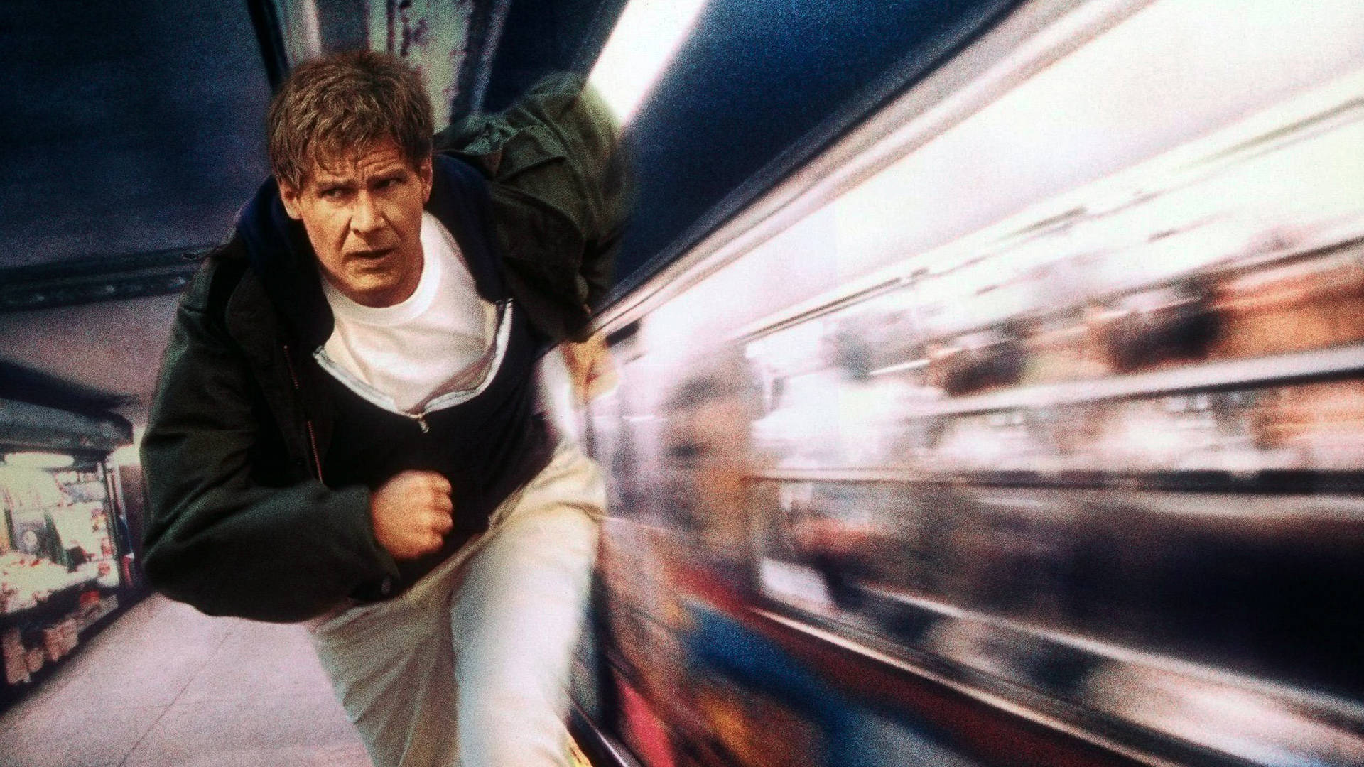 1920x1080 Download The Unforgettable Harrison Ford in The Fugitive 1993 Wallpaper