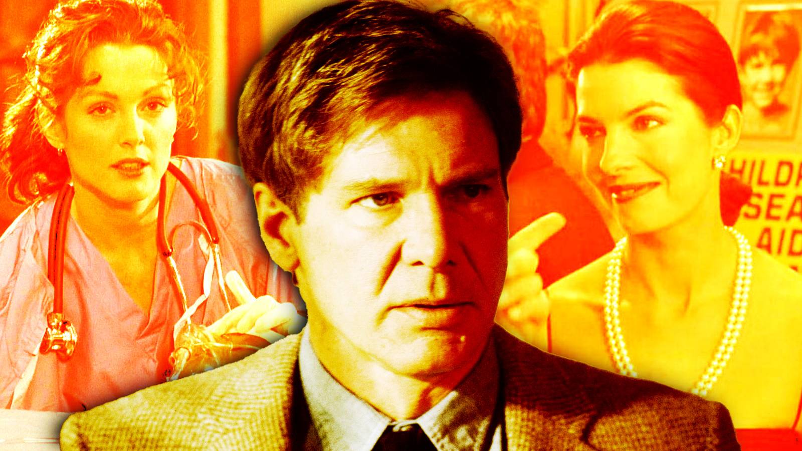 1600x900 The Fugitive Would Have Made No Sense: TWO Love Stories Almost Forced Into Harrison Ford Thriller