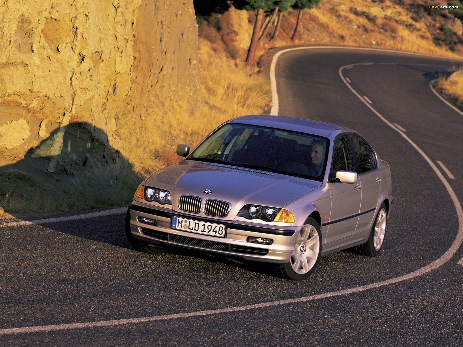1600x1200 BMW E46 Sedan Wallpaper